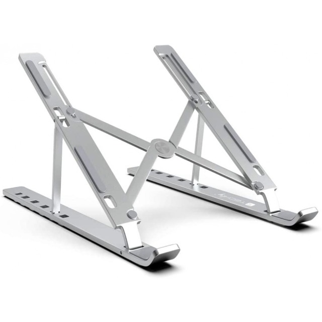 Tablet Desk Stand, foldable, for 10" to 16", Aluminium