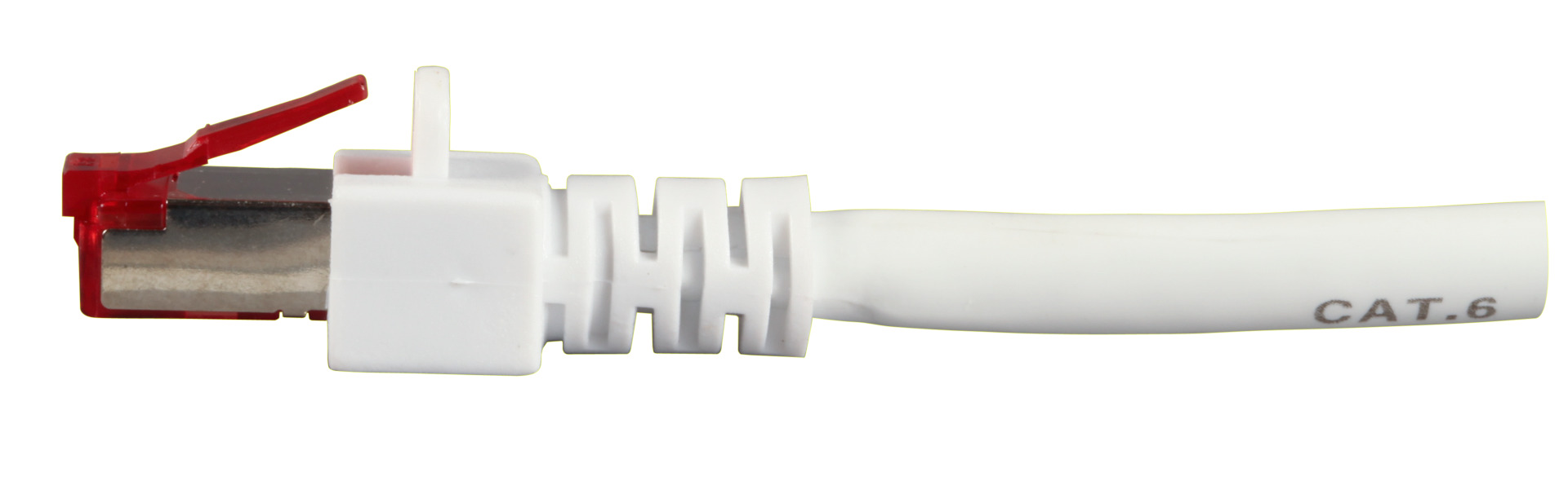 RJ45 Patchkabel S/FTP, Cat.6, LSZH, 0,15m, weiß