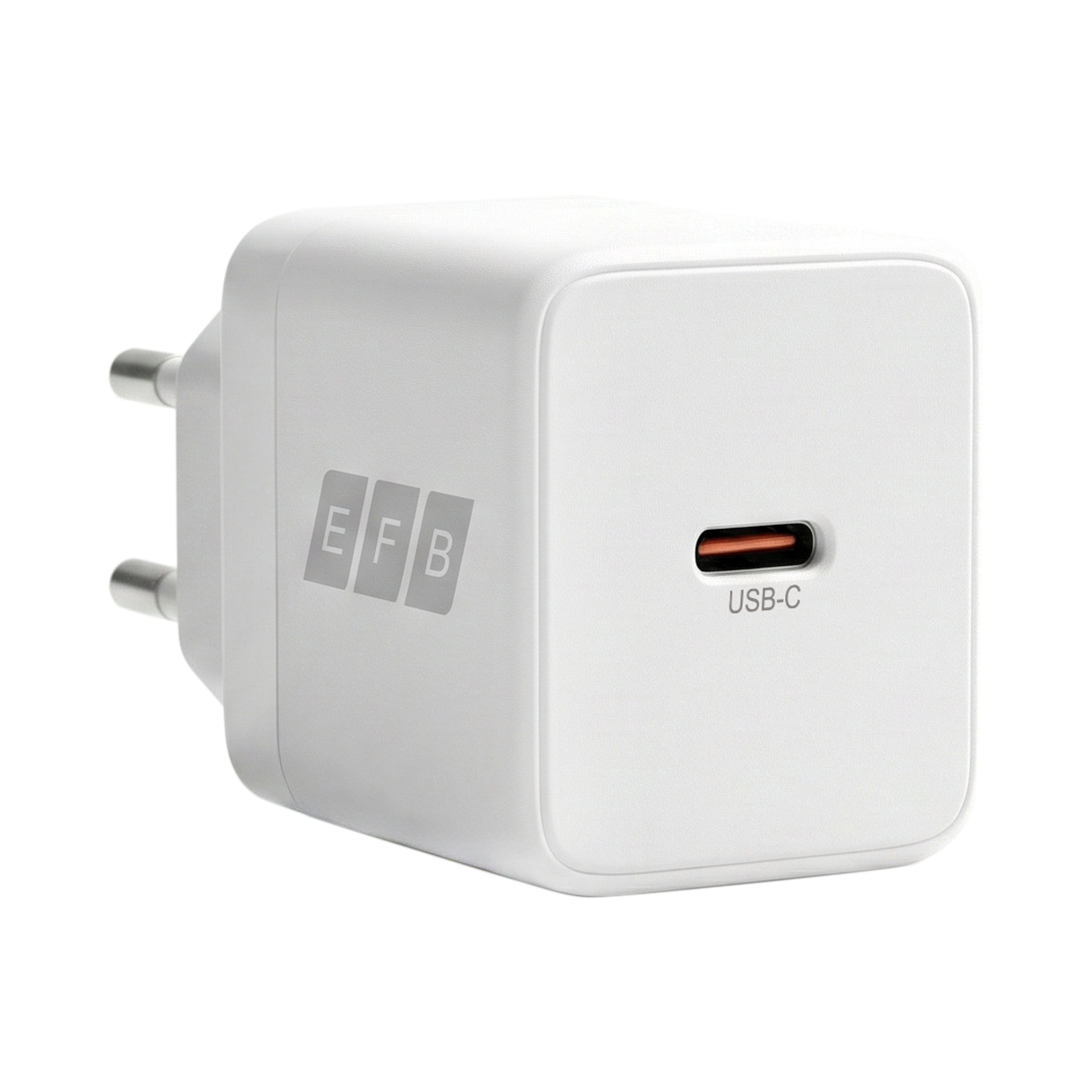 Ladegerät 30W USB-C Set PD3.0 GaN QC3.0 inkl. 2m USB-C Ladekabel weiß