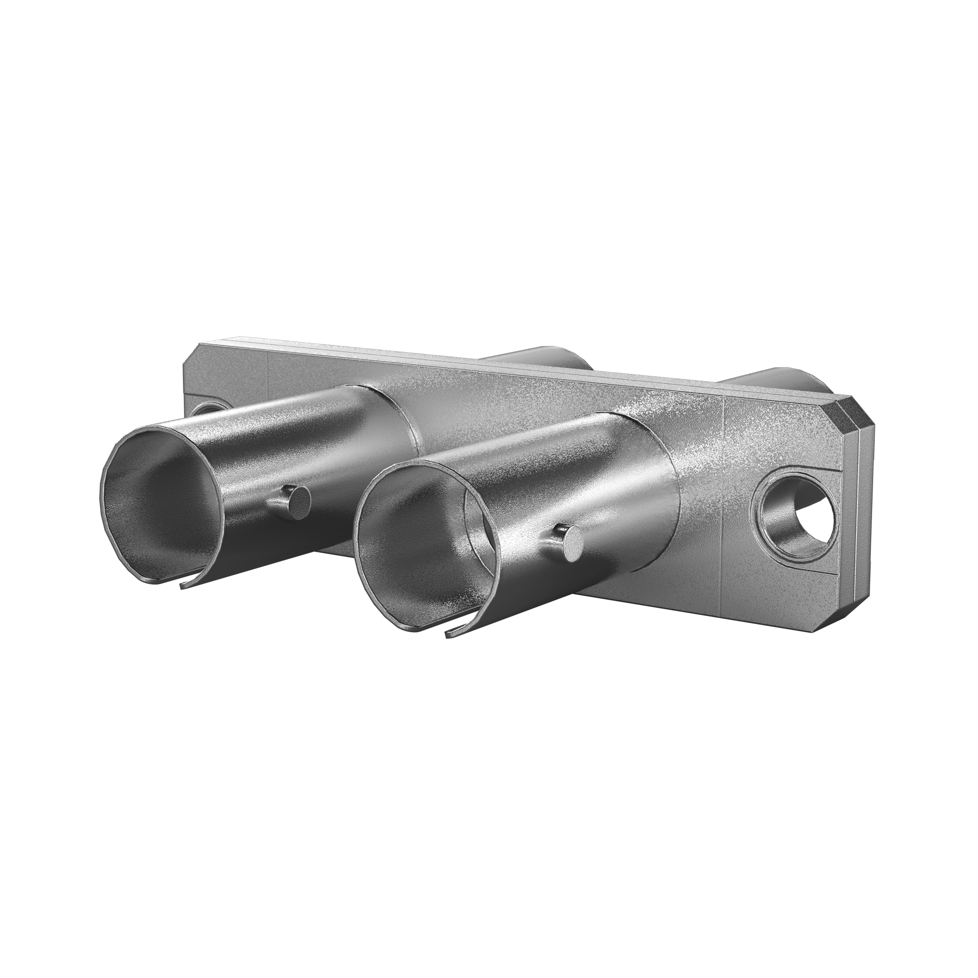 Kupplung ST Duplex OS2 Metallgehäuse 