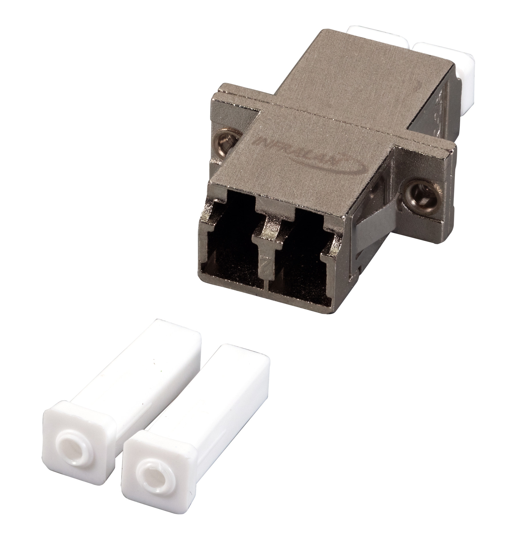 INFRALAN® Adapter LC-Duplex OS2 Metal Housing: SC-Simplex