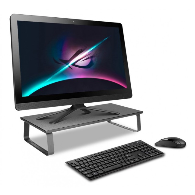 Universal Desk Stand in Steel for Monitor/Laptop