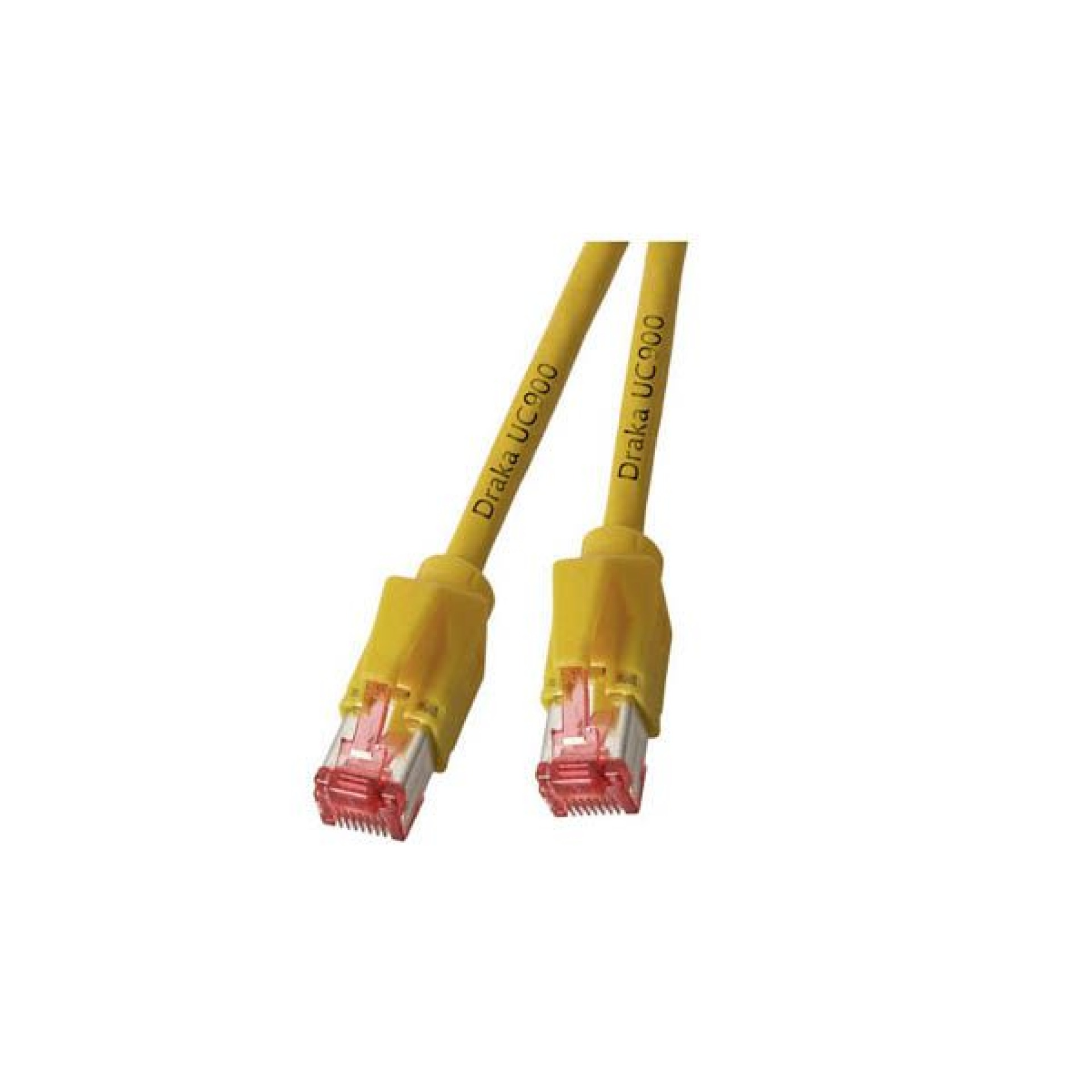 RJ45 Patchkabel S/FTP, Cat.6A, TM21, UC900, 1m, gelb