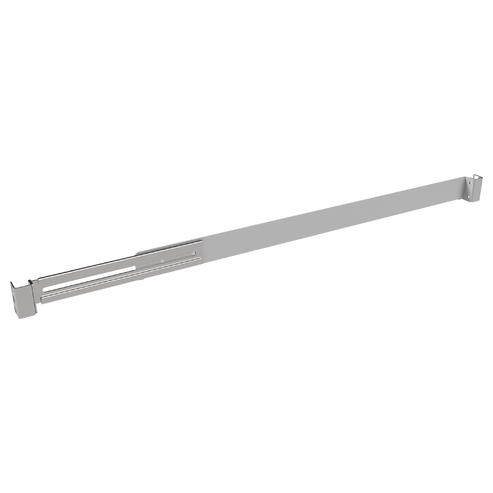 Sliding Rails, Teleskopic, for Depth 1000, Set 2 Pieces L/R