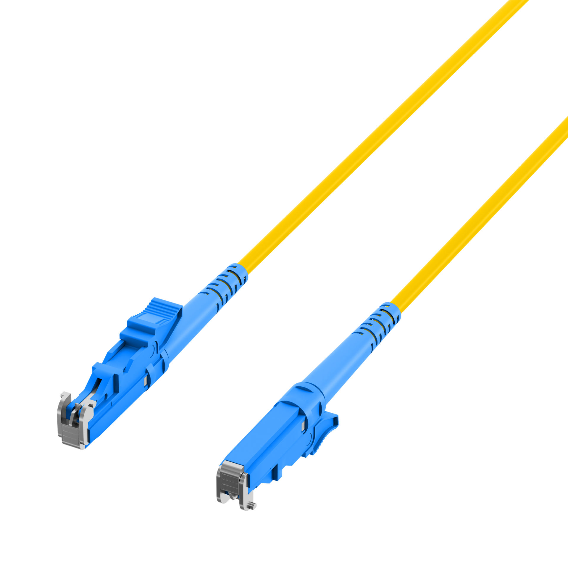 Simplex LWL Patchkabel E2000®-E2000® OS2 1m 3,0mm Gelb 9/125µm