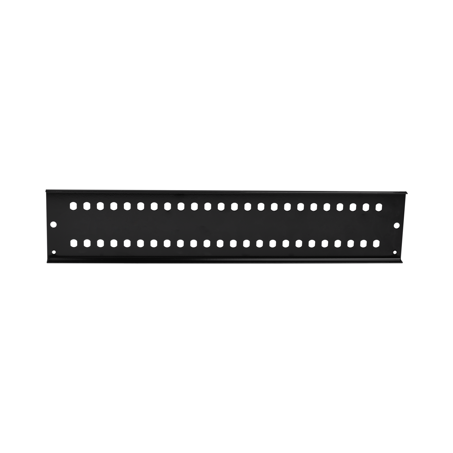 Front panel 48 x ST/FC (D-hole), black