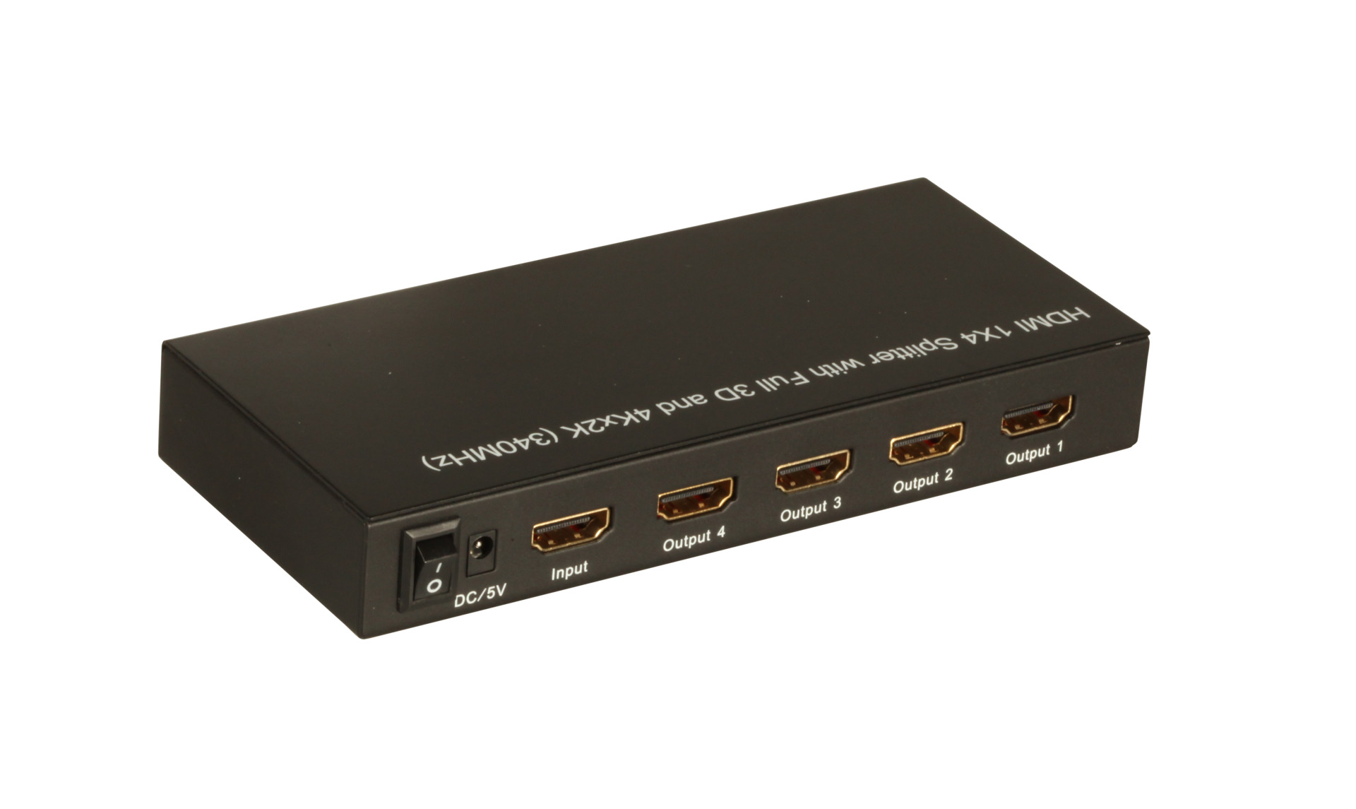 HDMI Splitter 4-Port, supports 4Kx2K, HDCP