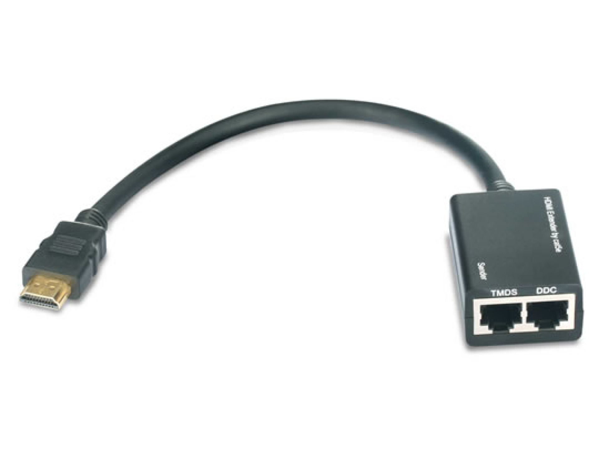 HDMI Extender mit eingebautem Kabel , 30m
