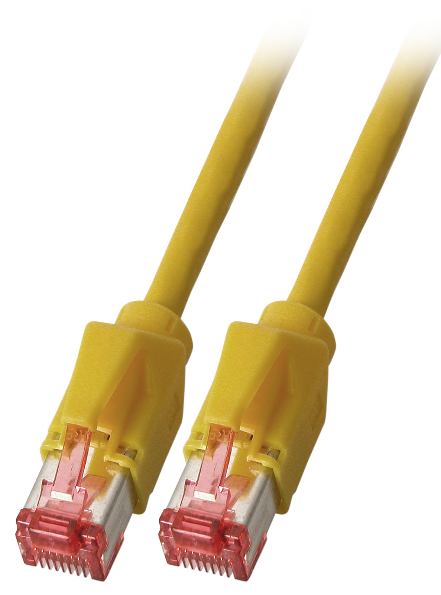 RJ45 Patchkabel S/FTP, Cat.6A, TM21, Dätwyler 7702, 1m, gelb