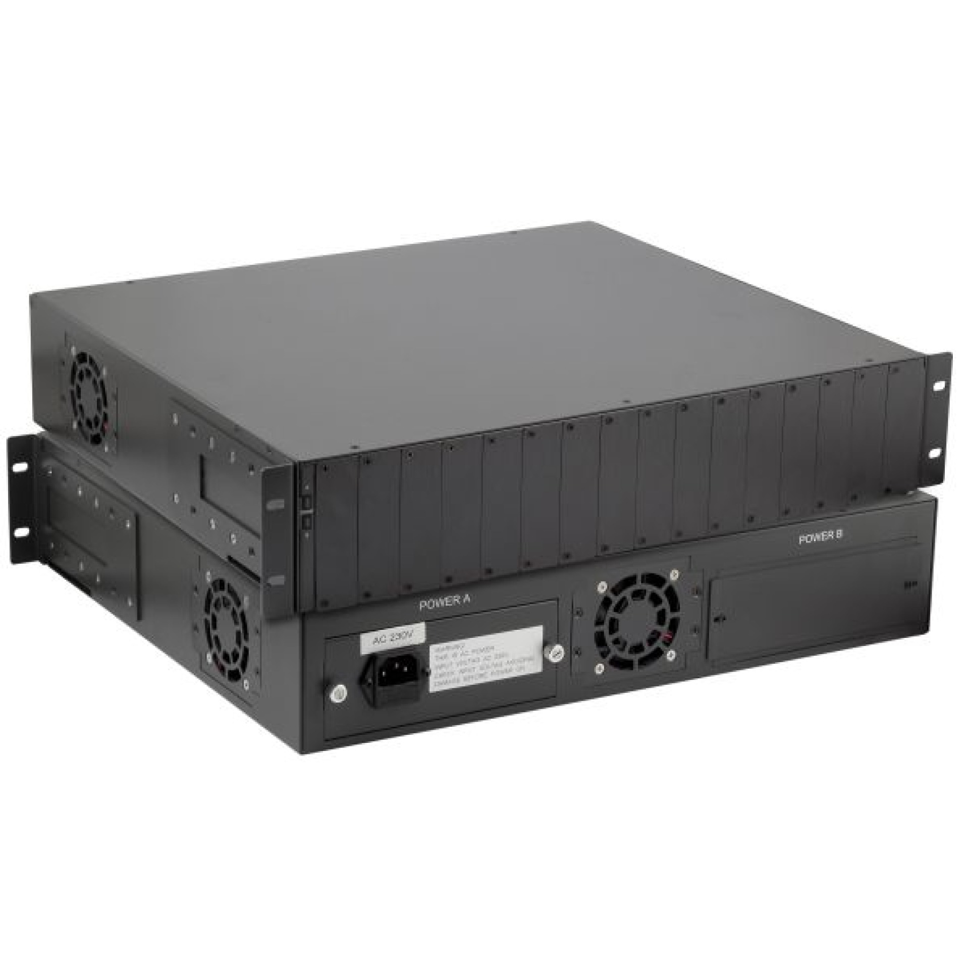 Converter Chassis 19" 16-Slot for CM-011A and CM-121
