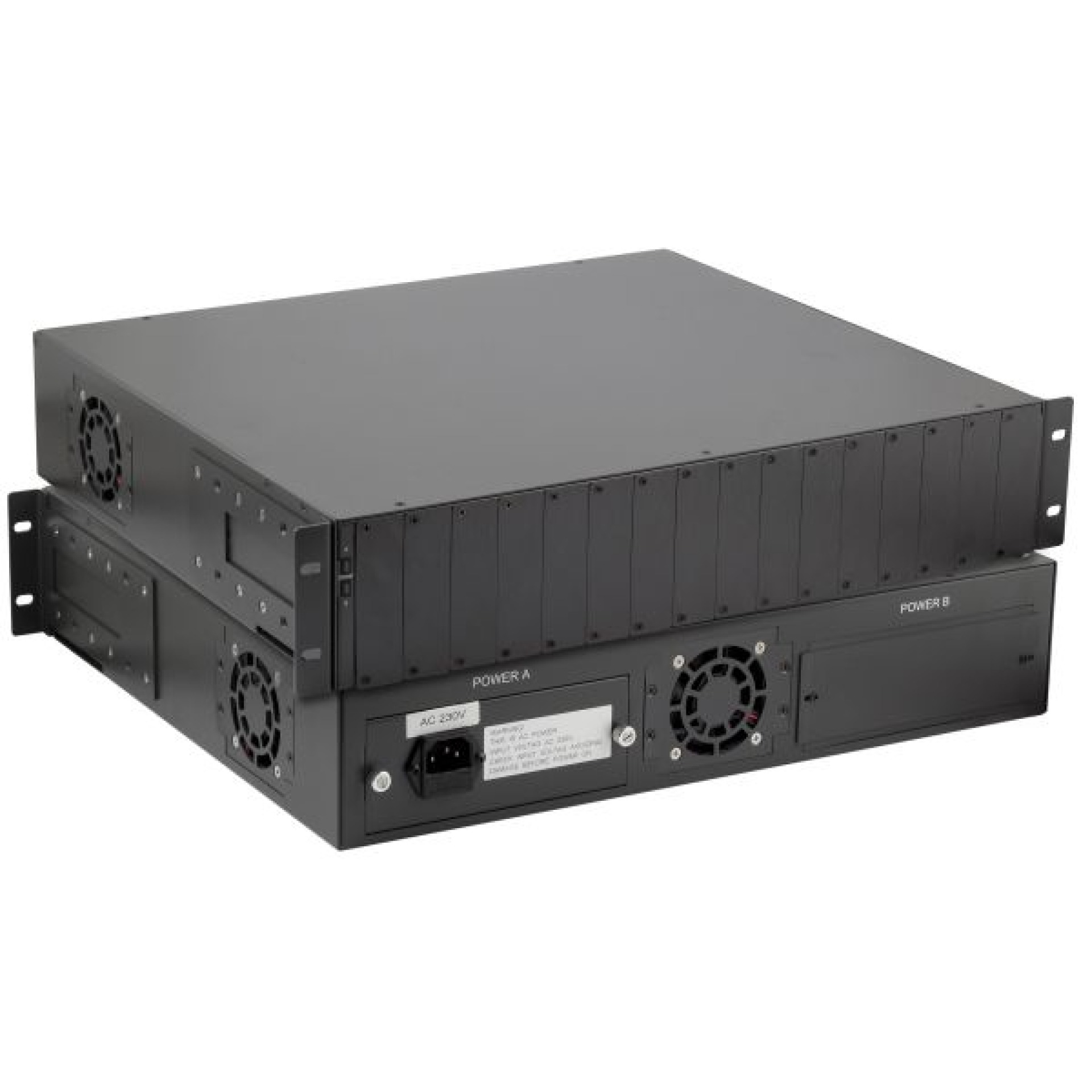 Konverter Chassis 19" 16-Slot für CM-011A und CM-121