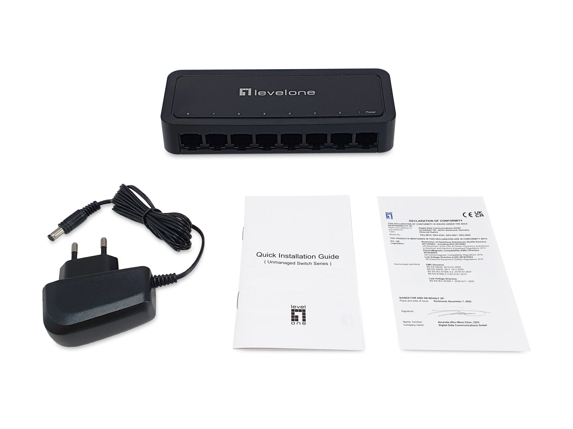 8-Port Fast Ethernet Switch