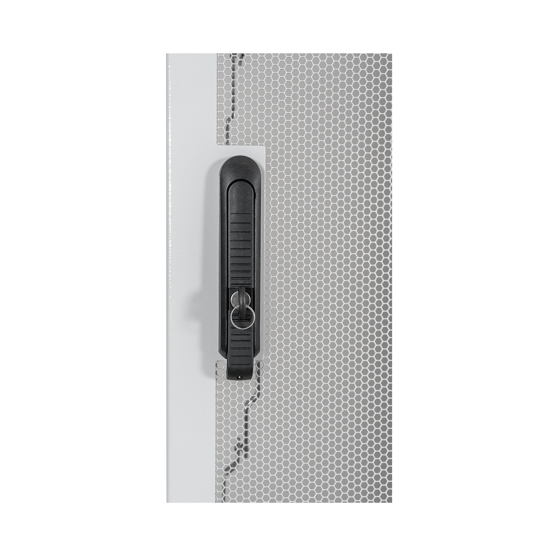 Tür für ESV 47HE, B=800, Stahl perforiert, 1-teilig, RAL7035