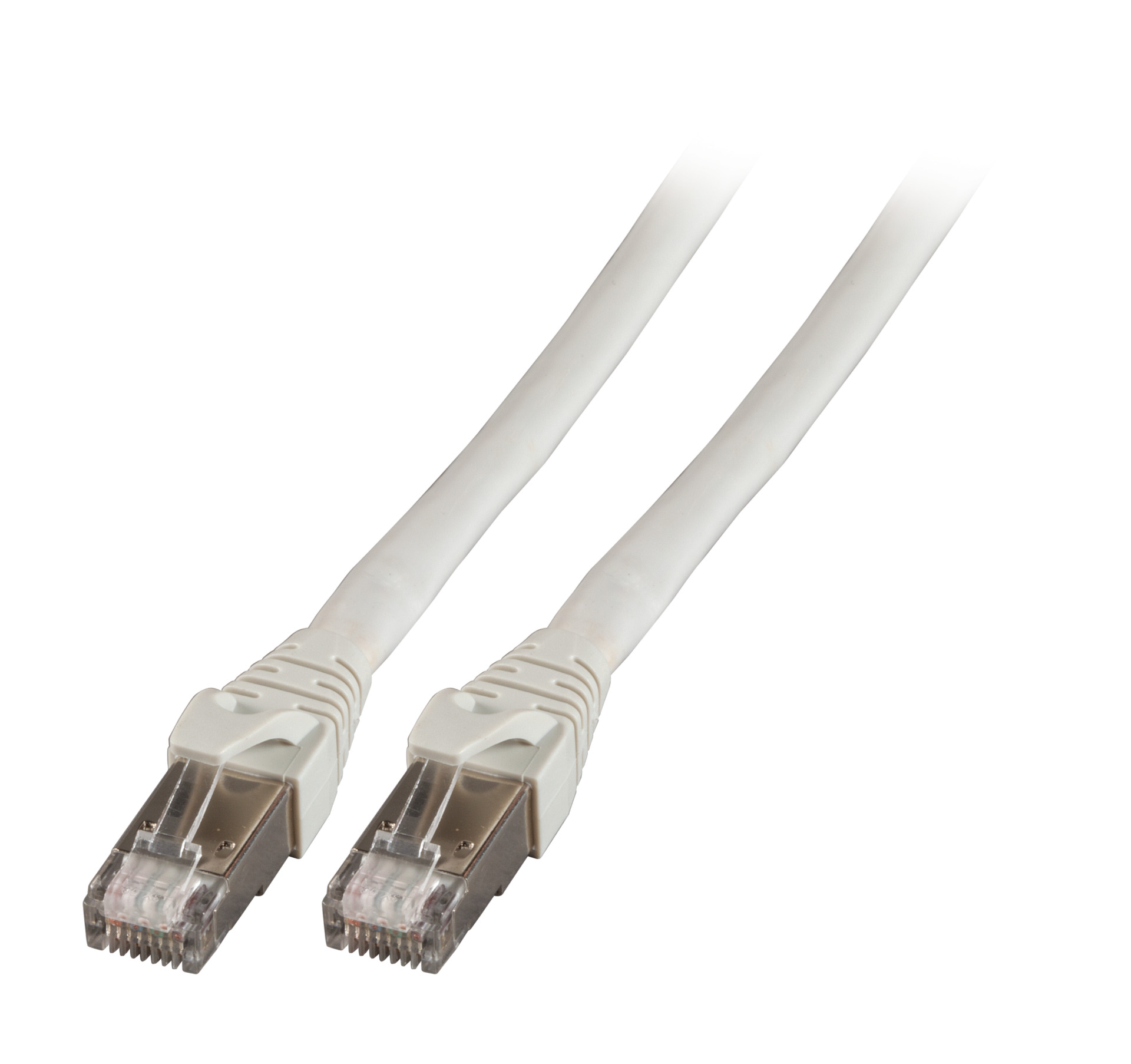 RJ45 Patchkabel S/FTP, Cat.6A, PVC, UL, Longlink, 20m, grau