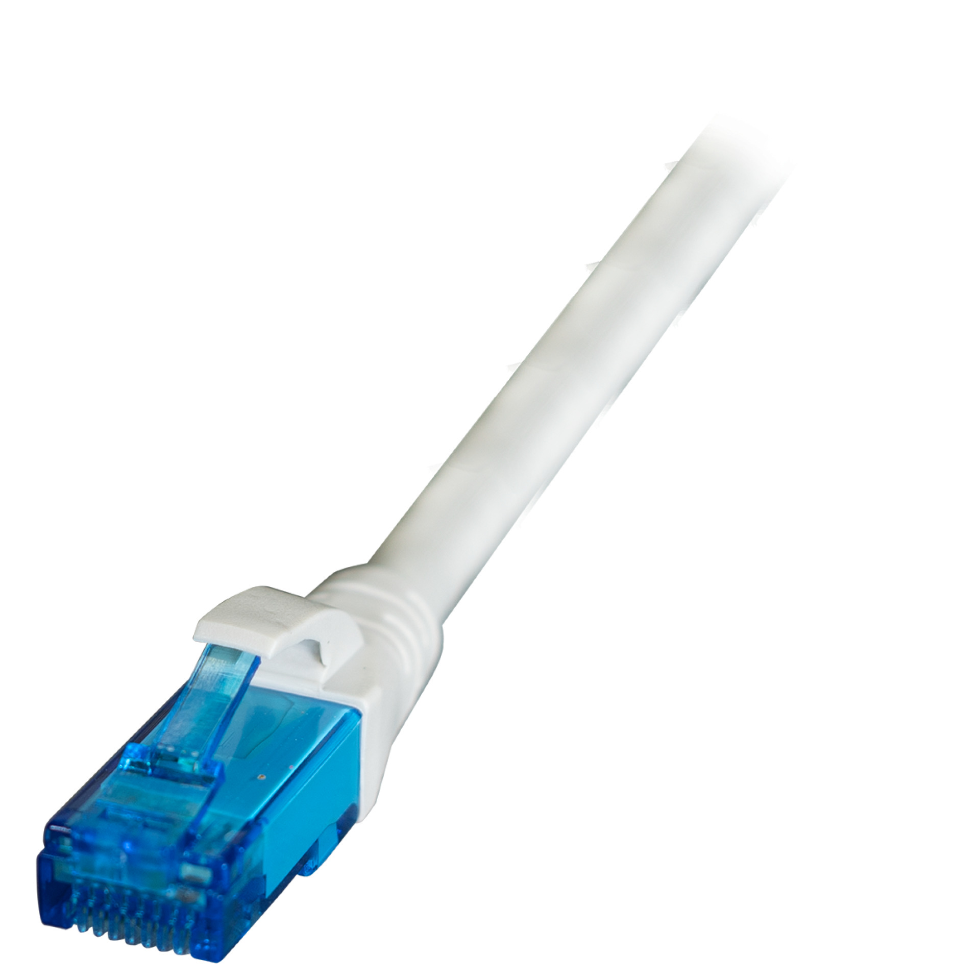 INFRALAN® RJ45 Patchkabel U/UTP, Cat.6A, LSZH, Premium, 500MHz, 3m, grau