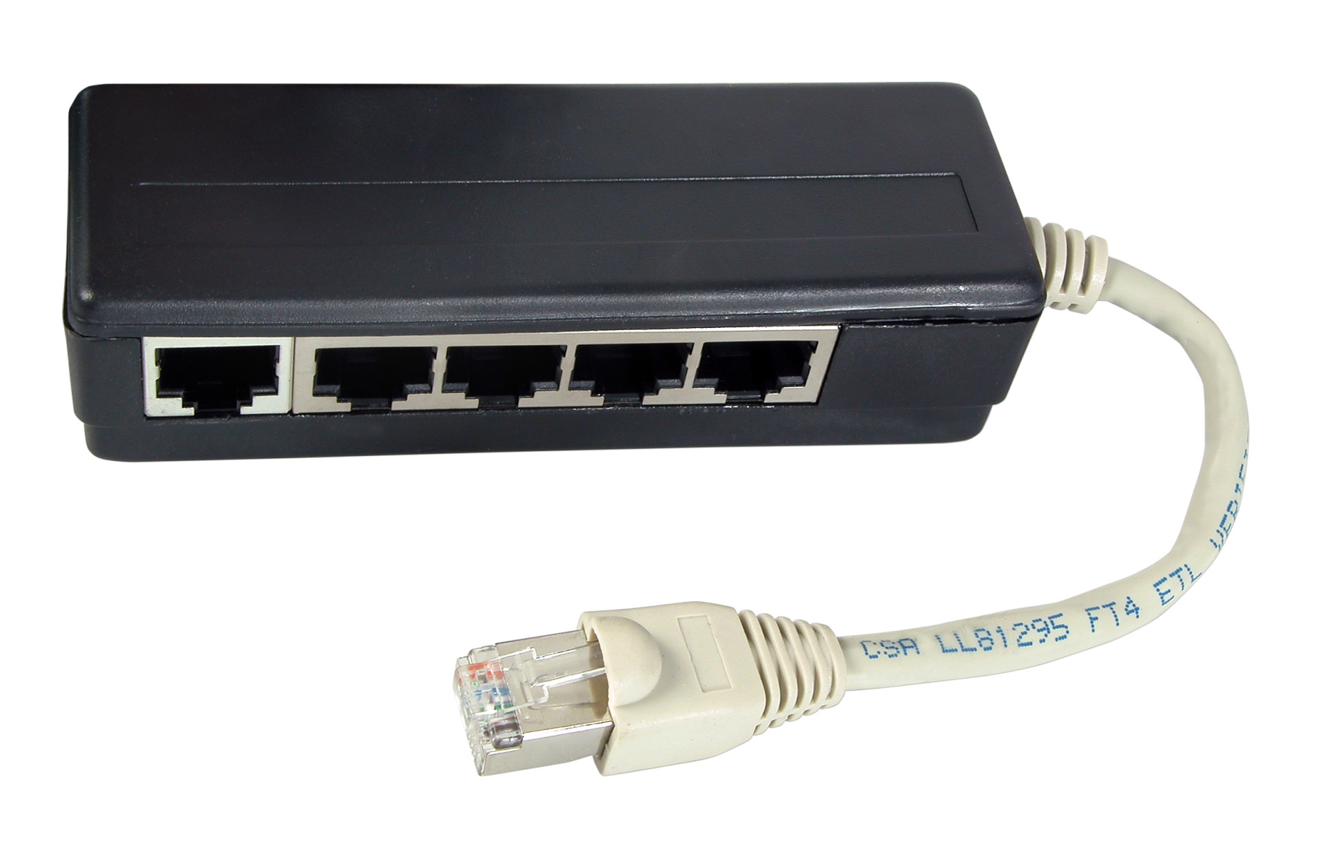 ISDN 5 x Adapter RJ45 Plug / 5 x RJ45 Jack, Terminated