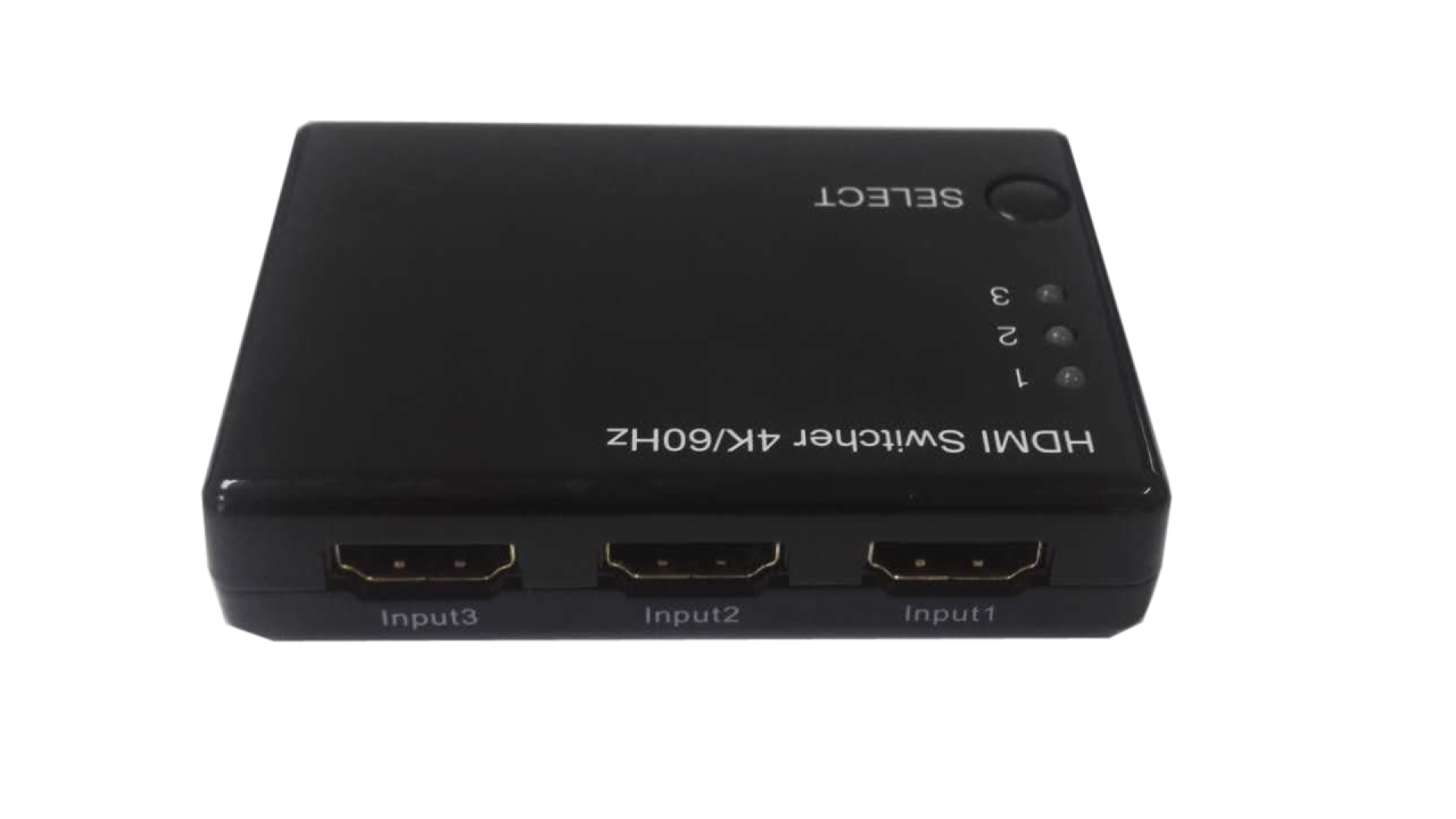 HDMI Switch 3-Port, unterstützt 3D/1080p, HDCP, inkl. Fernbedienung