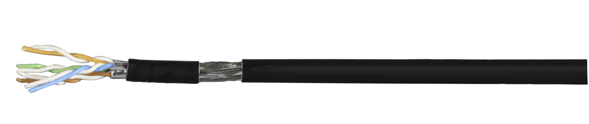 Patchkabel Cat.7 PiMF UC900MHz SS27 4P, FRNC-B, grau