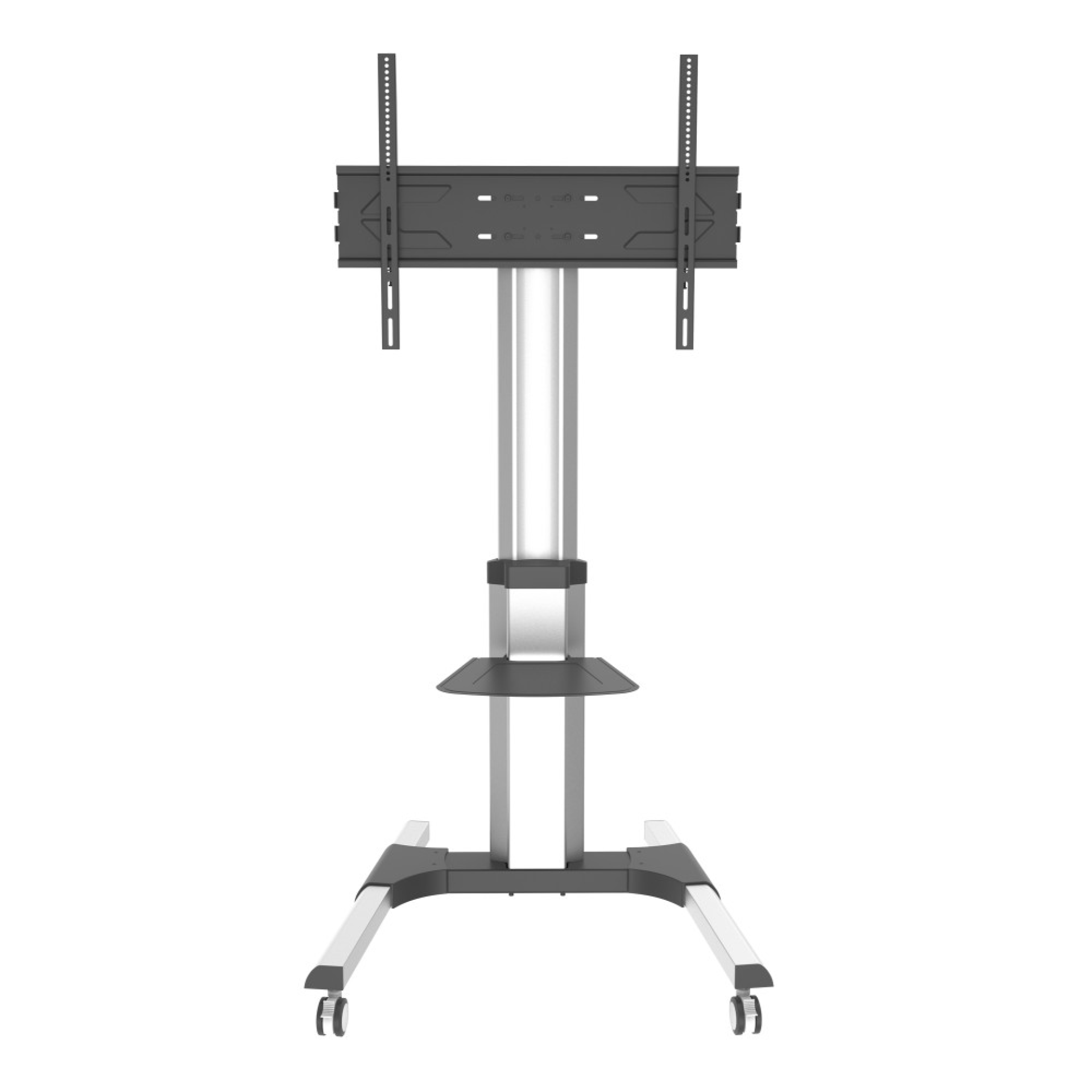 TV trolley for LCD/LED/Plasma TV, 50-92" with one shelf
