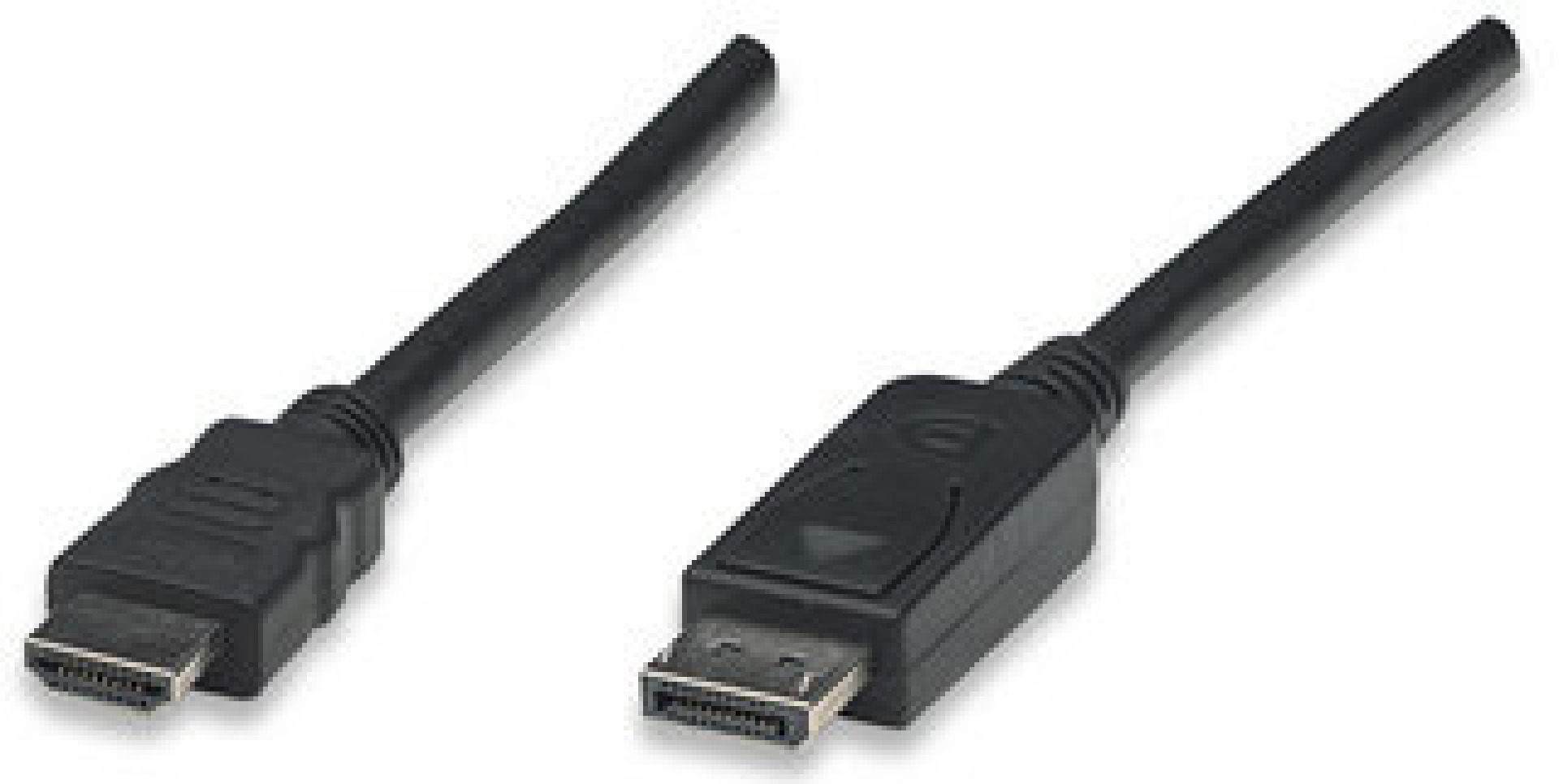 DisplayPort 1.2 to HDMI Connecting cable, black, 2 m
