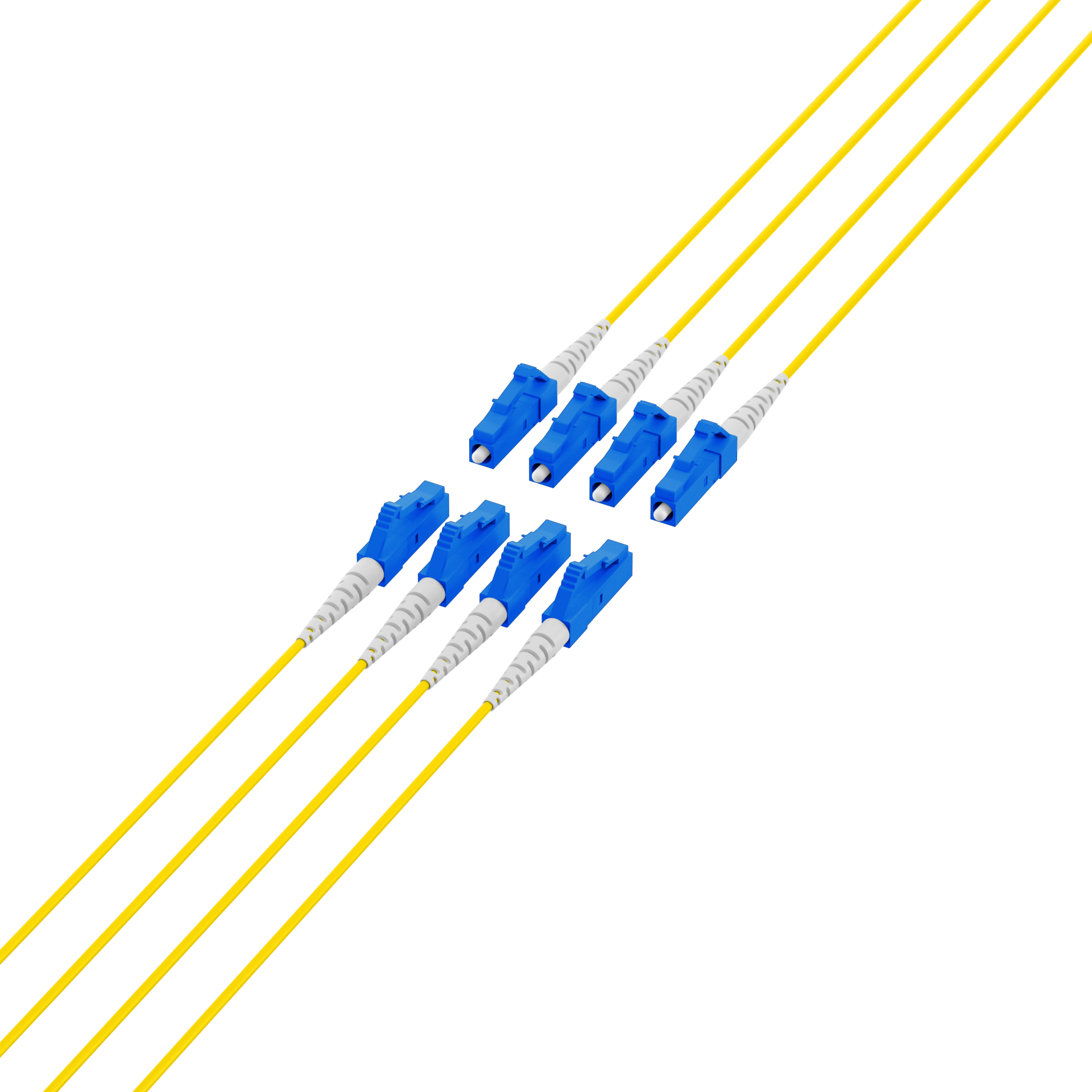 Trunk cable U-DQ(ZN)BH OS2 8E (1x8) LC-LC,30m Dca LSZH