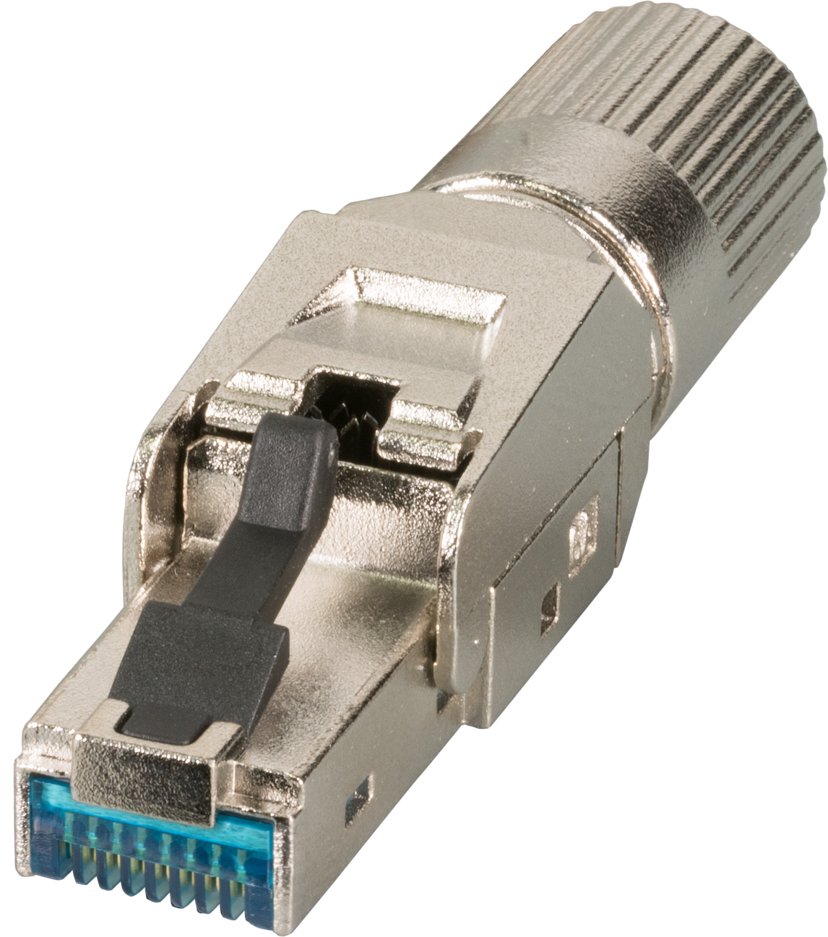 INFRALAN® RJ45 Premium Connector Cat.6A/ClassEA, field assembly, full metal