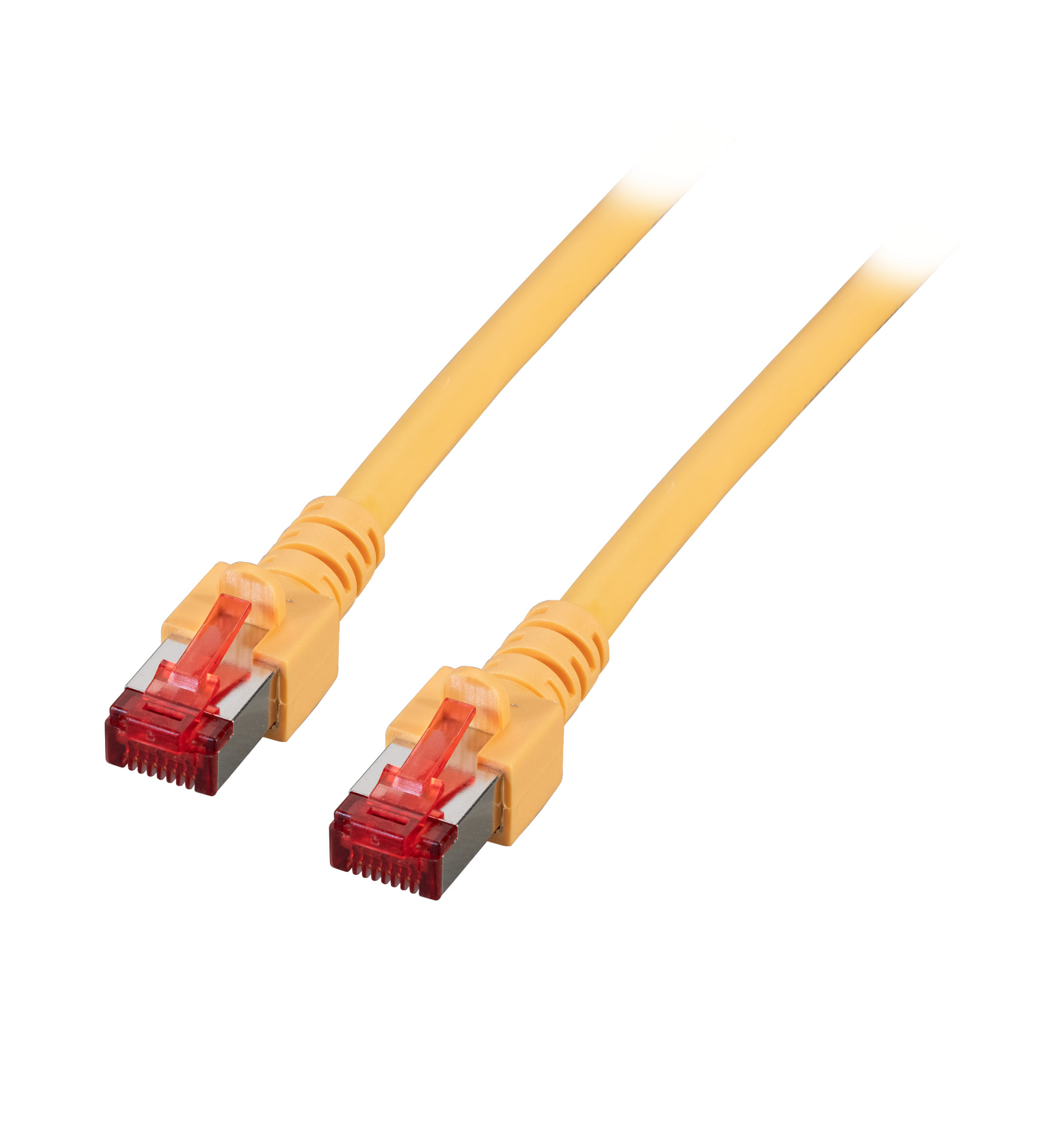 RJ45 Patch cable S/FTP, Cat.6, LSZH, 1m, yellow