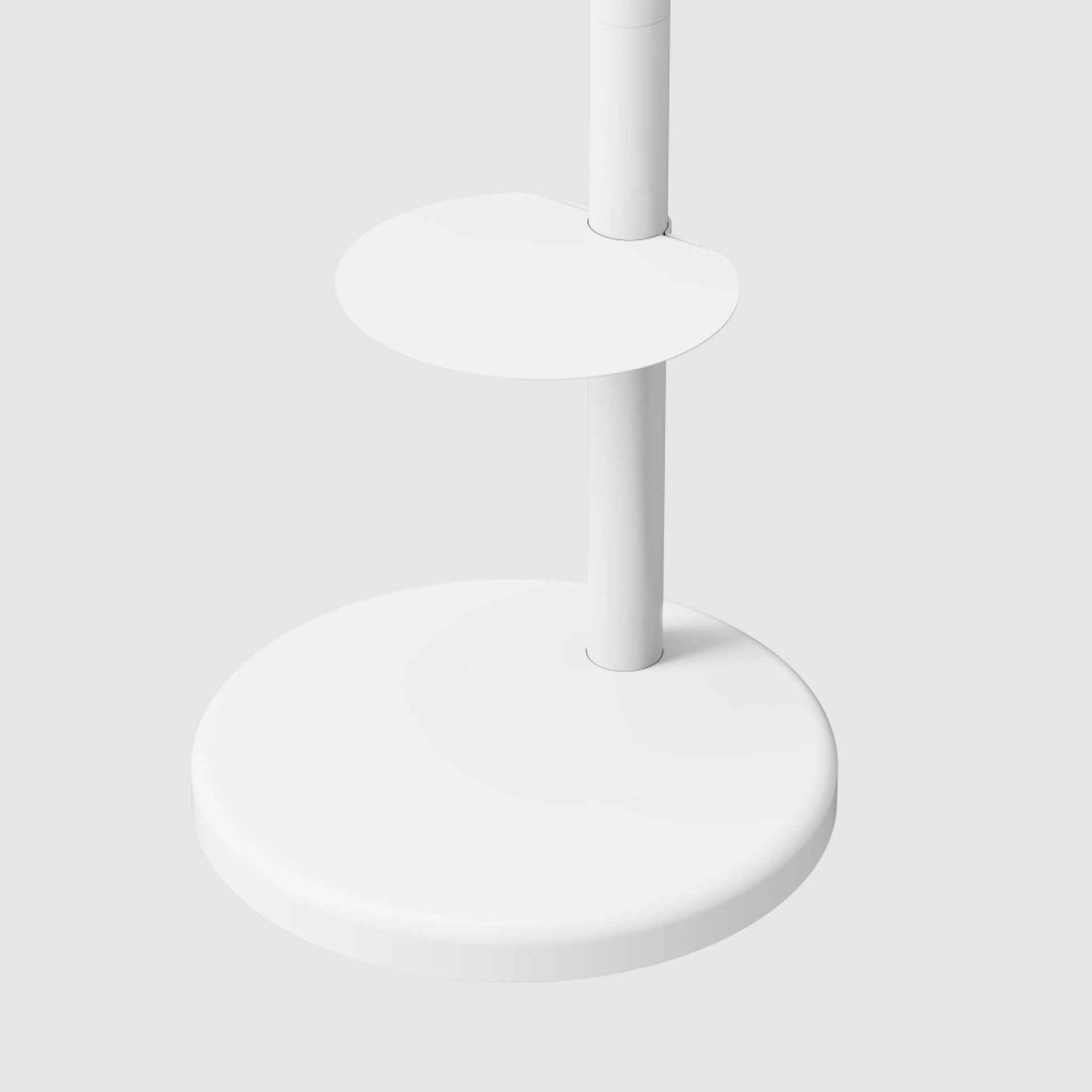 TV Trolley für LED TV 37-86 Zoll, mit Ablage weiß