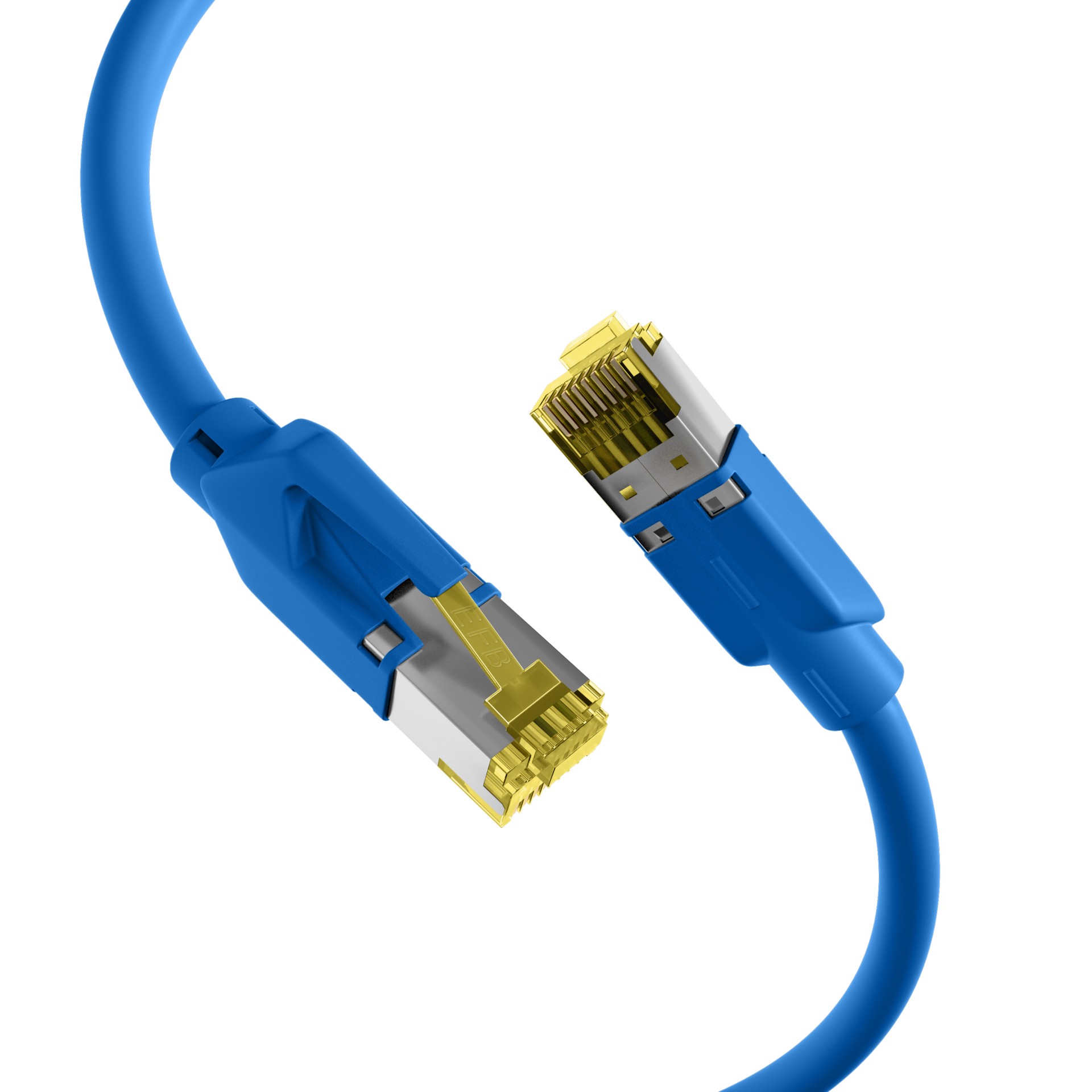RJ45 Patchkabel Cat.6A S/FTP LSZH  Draka UC900 TM31 blau 30m