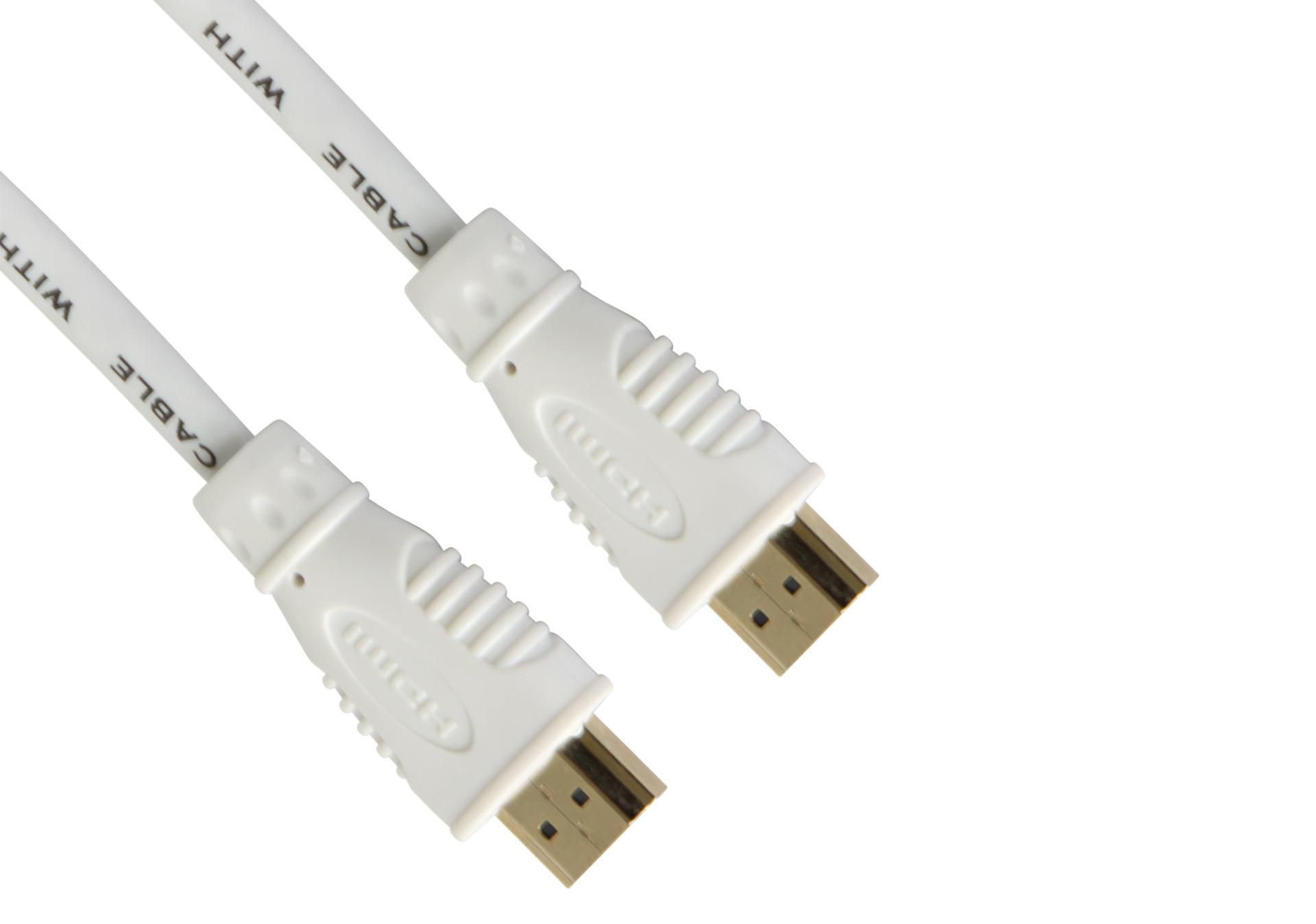 High Speed HDMI Kabel mit Ethernet, ,weiß, 1,5m