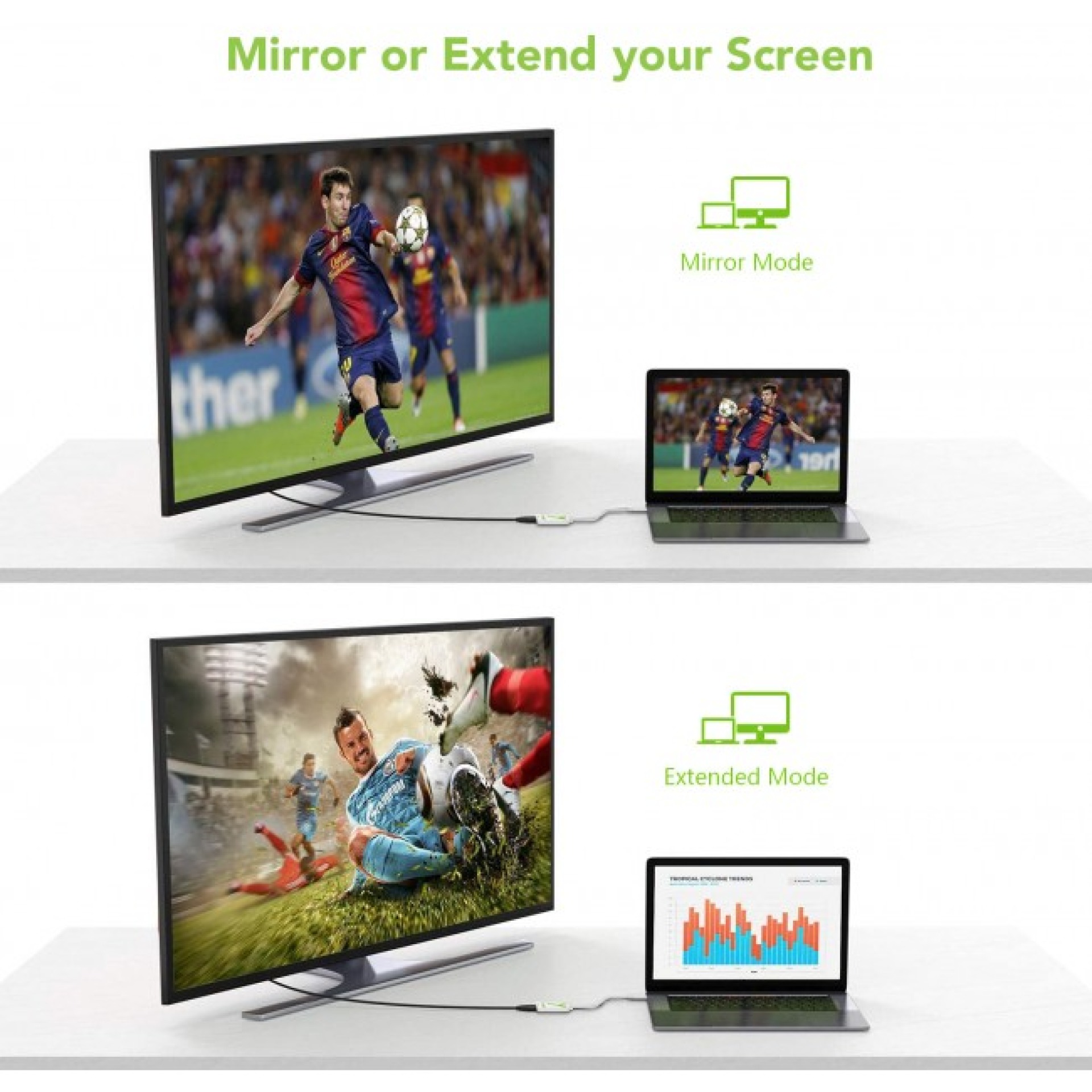 Adapter - USB 3.1 Typ C auf HDMI,4K@60Hz,