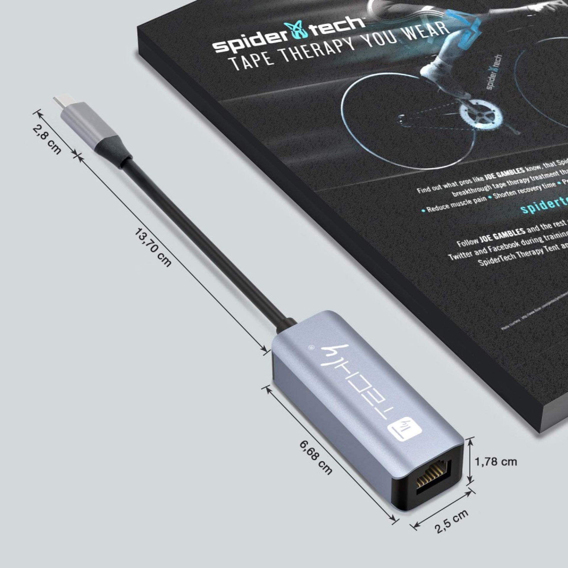 Techly USB-C 3.0 auf RJ45 Gbit Konverteradapter