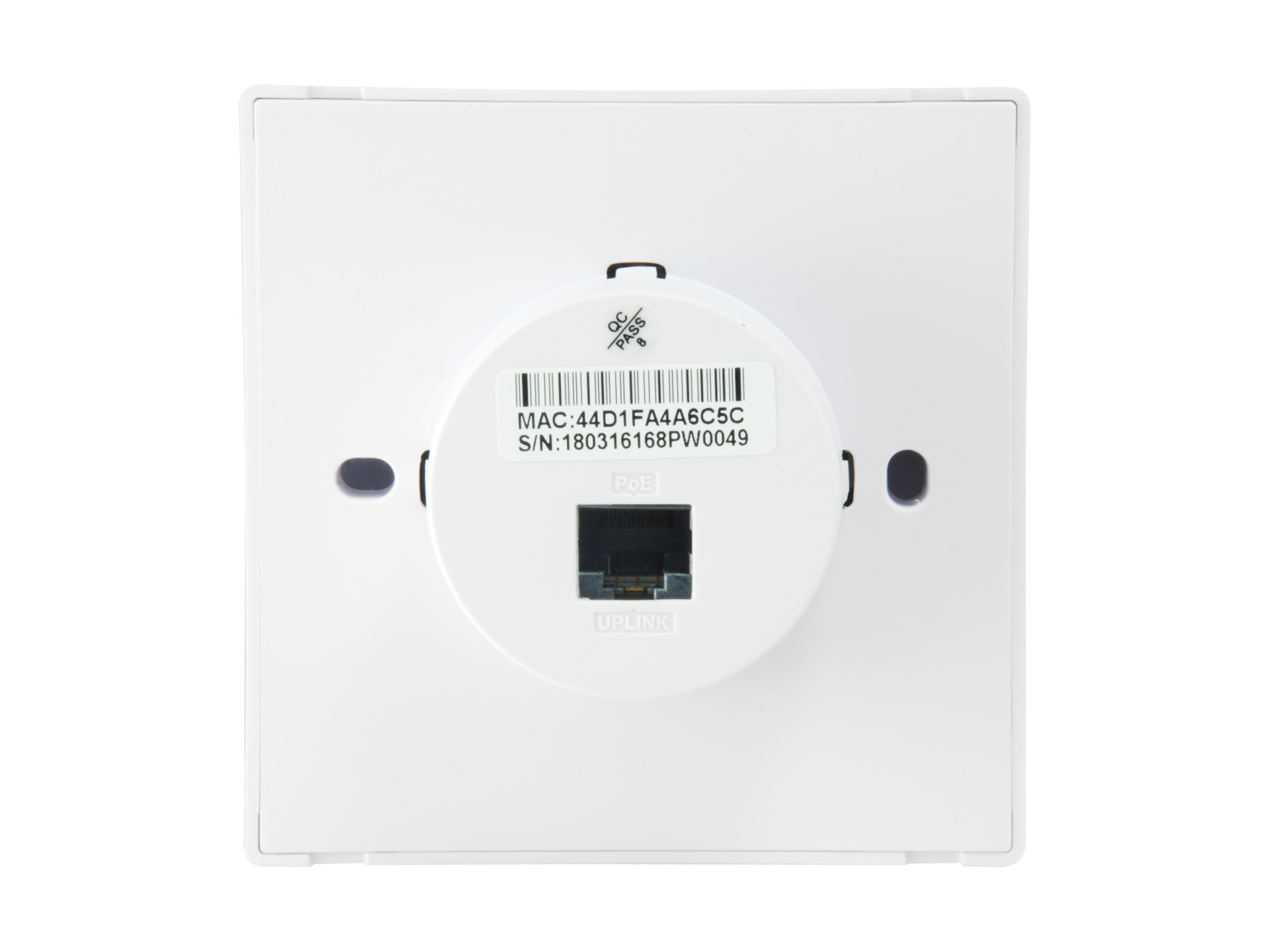 PoE WLAN Access Point, 750Mbit/s, Dual Band, Unterputz, Controller Mng.