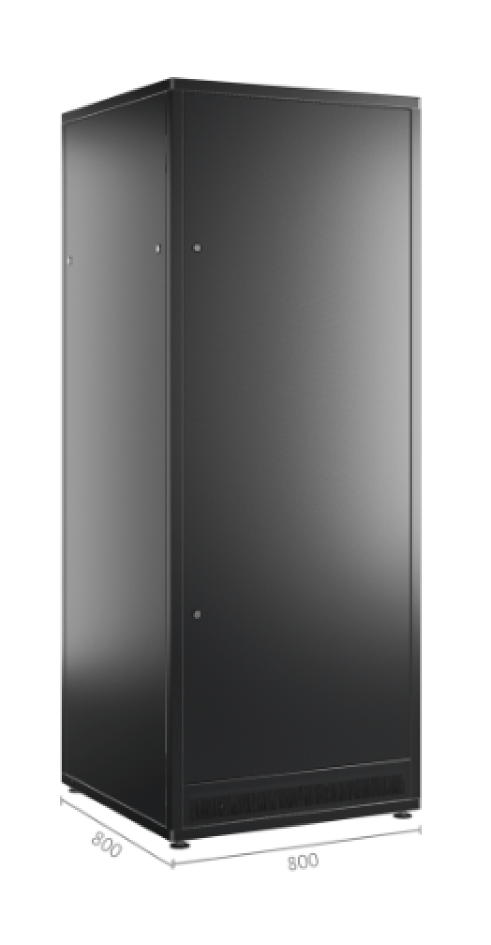 19" Netzwerkschrank PRO 33HE, 800x800 mm, RAL9005