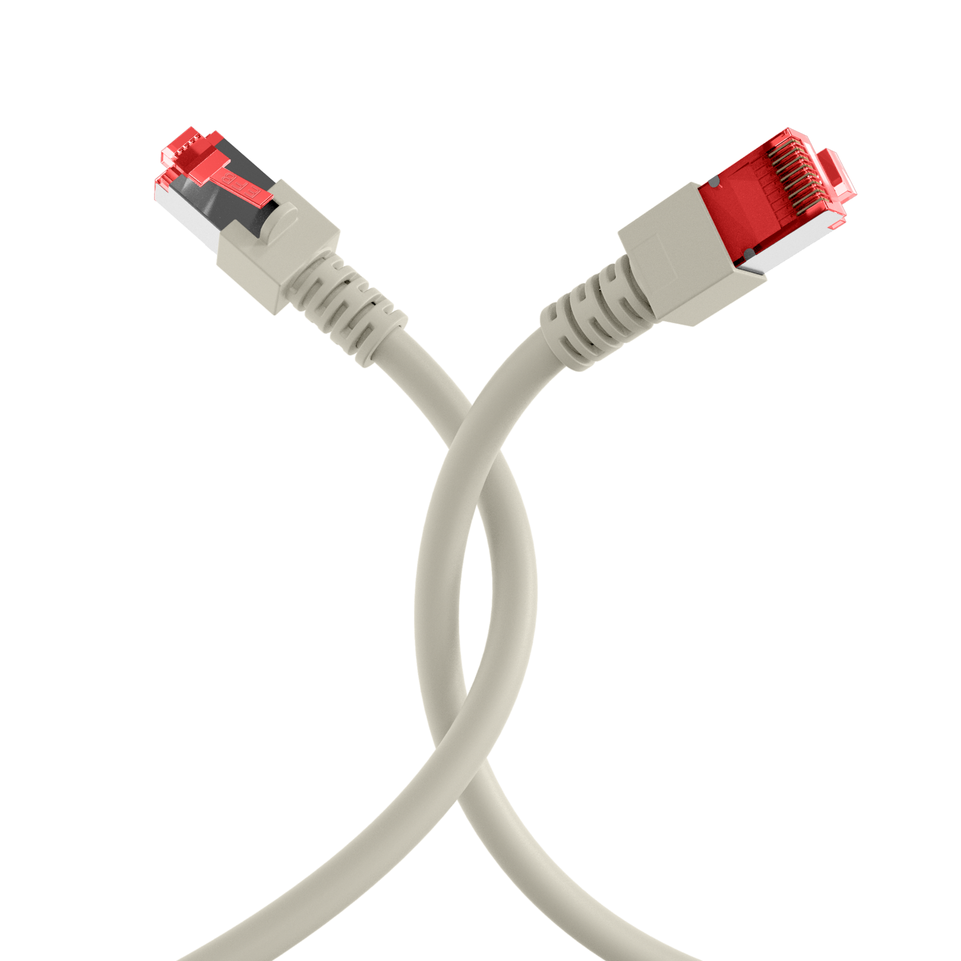 RJ45 Patch Cord Cat.6 S/FTP LSZH grey 30m