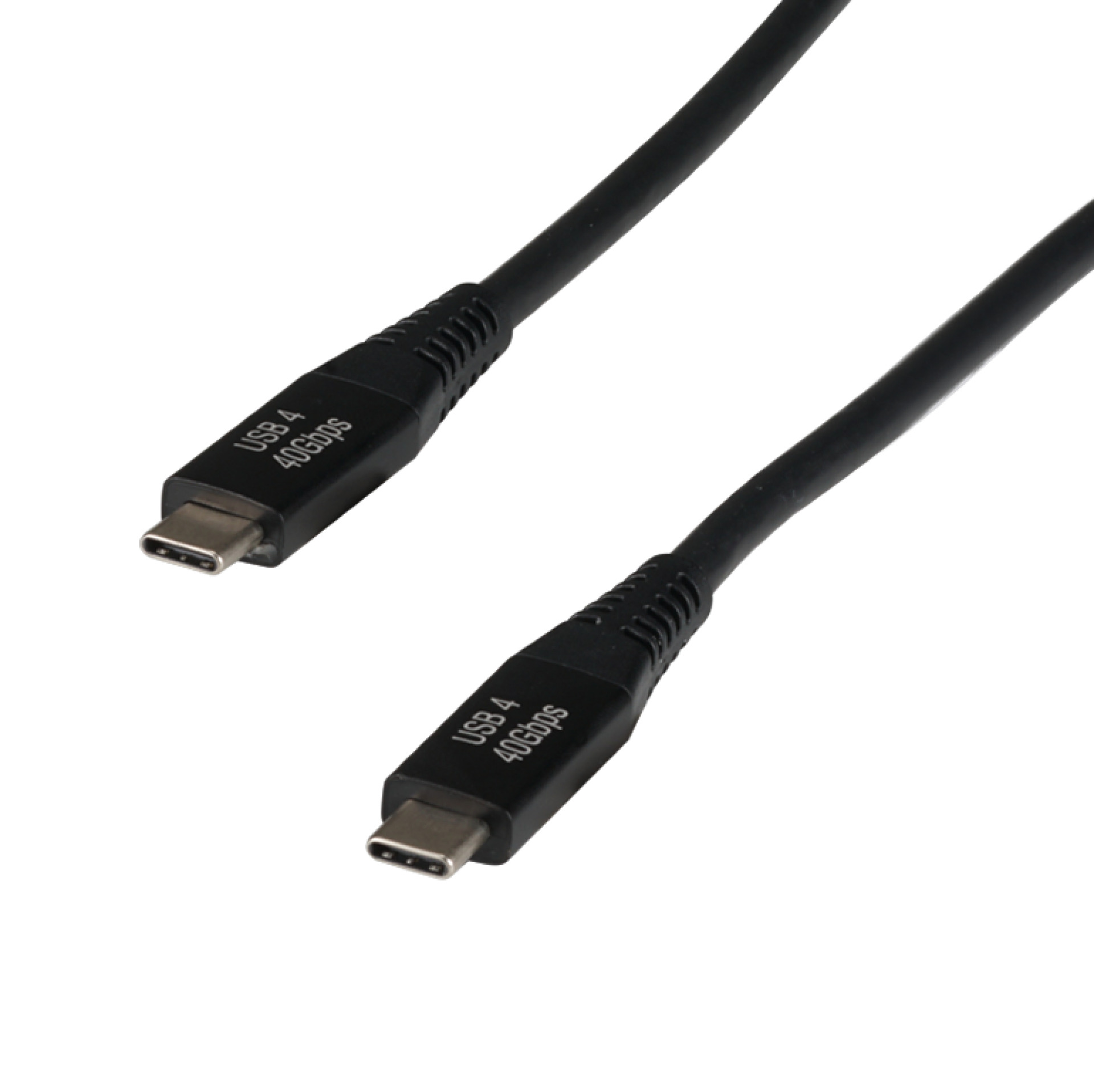USB4 40Gbit Kabel, Typ-C St - Typ-C St, TB3, 8K60Hz, 100W, 0.8m