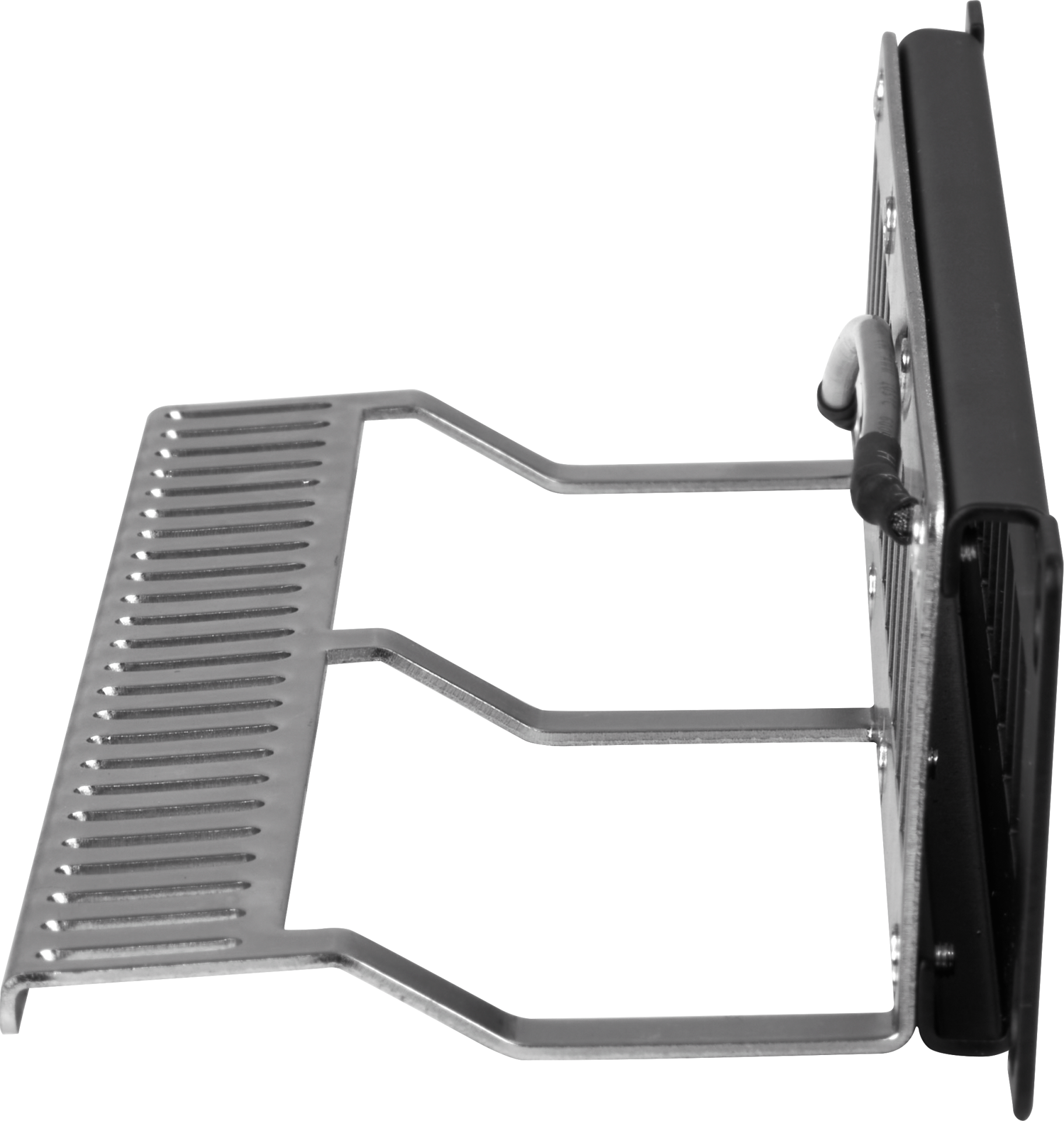 Verteilerfeld 10“ 1HE 12-Port, Metall, schwarz RAL9005 Verteilerfeld 10“ 1HE 12-Port, Metall, schwarz RAL9005