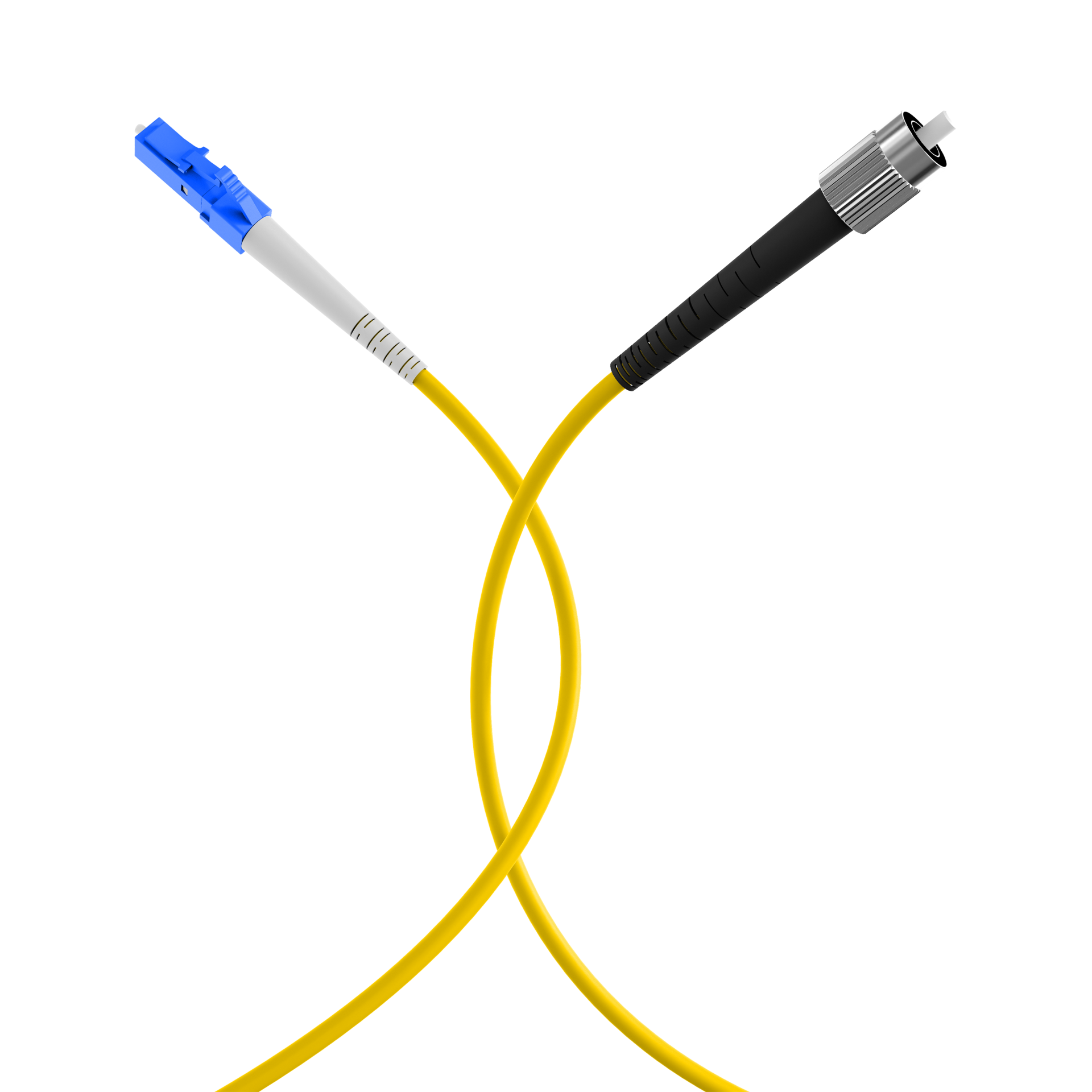 Simplex FO Patch Cable FC-LC G657.A2 5m 2,0mm yellow 9/125µm