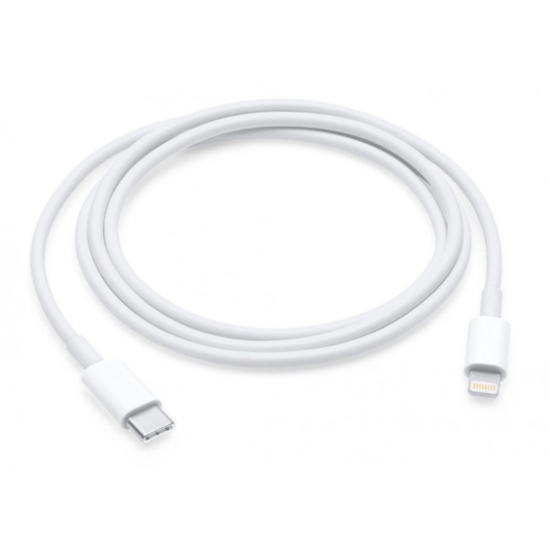 USB2.0 Anschlusskabel Typ-C - Lightning, weiß 1m