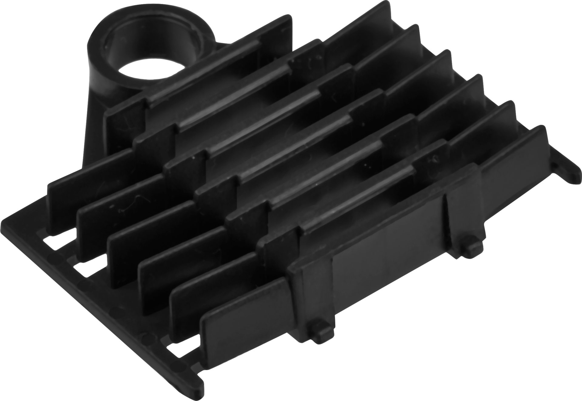 Spleißhalter für 12 x Schrumpfspleißschutz,schwarz