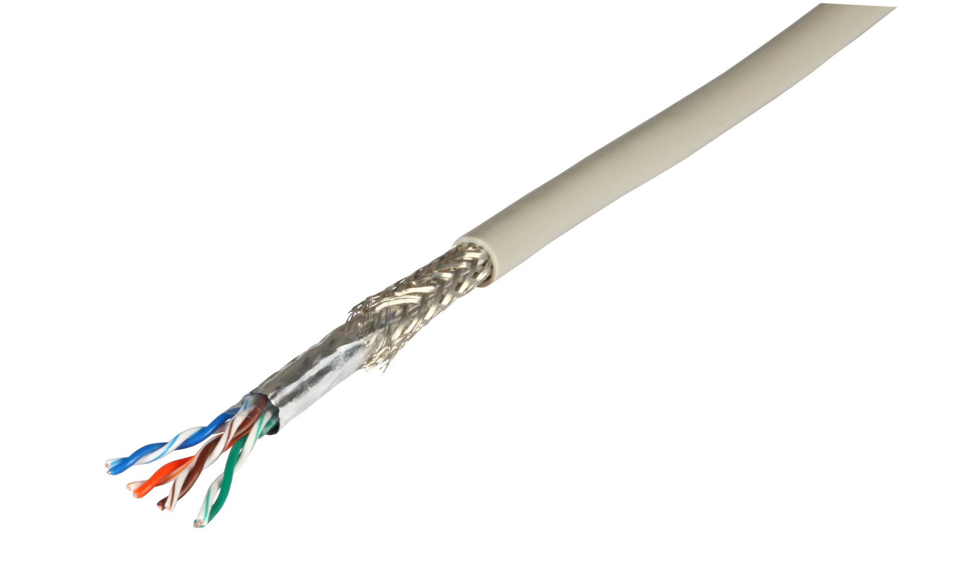 SF/UTP 4x2xAWG26/7 Patchkabel Cat.5e, 350MHz, UL E188630