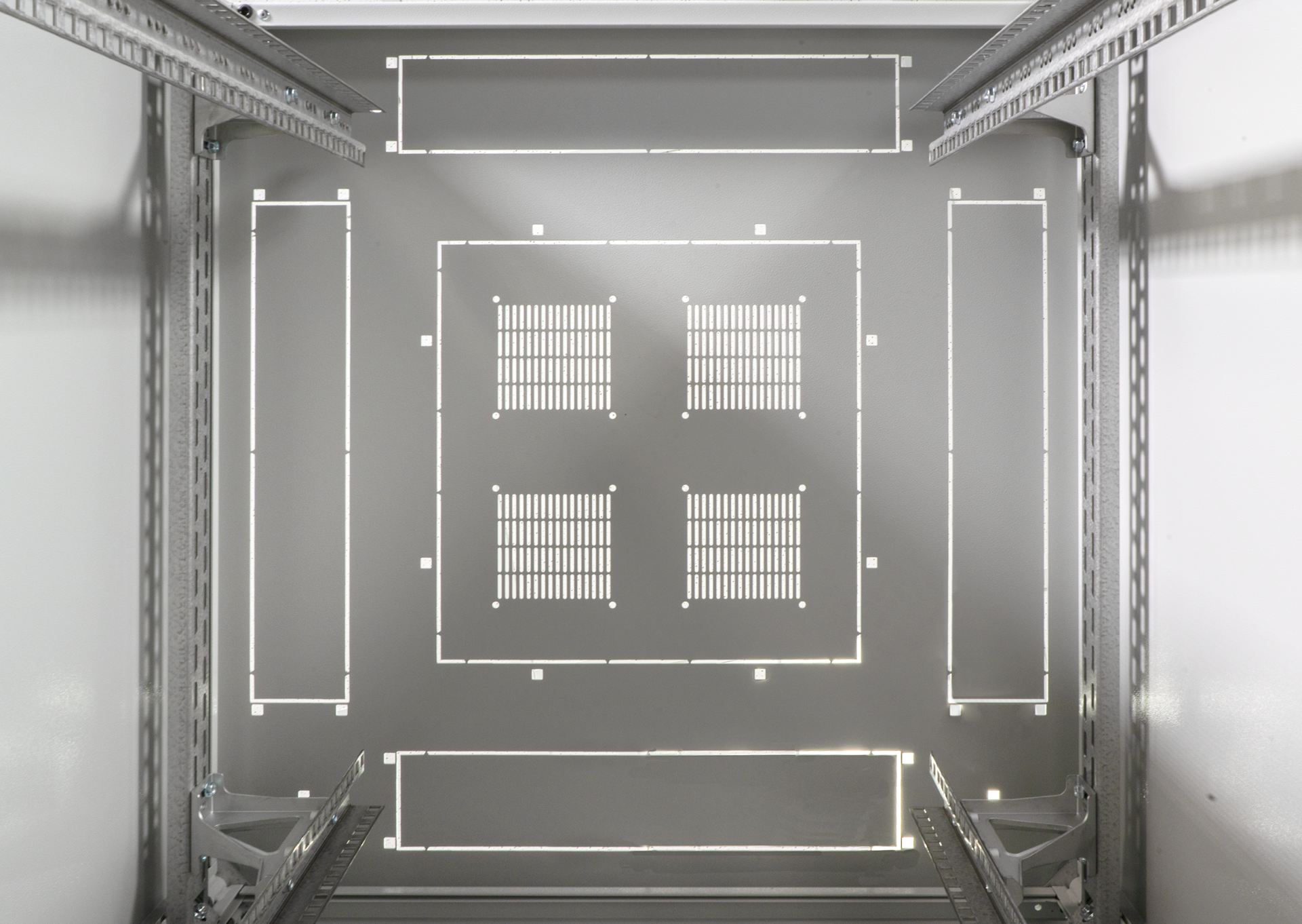 19" Netzwerkschrank PRO-Modular 42HE, 800x800 mm, RAL7035