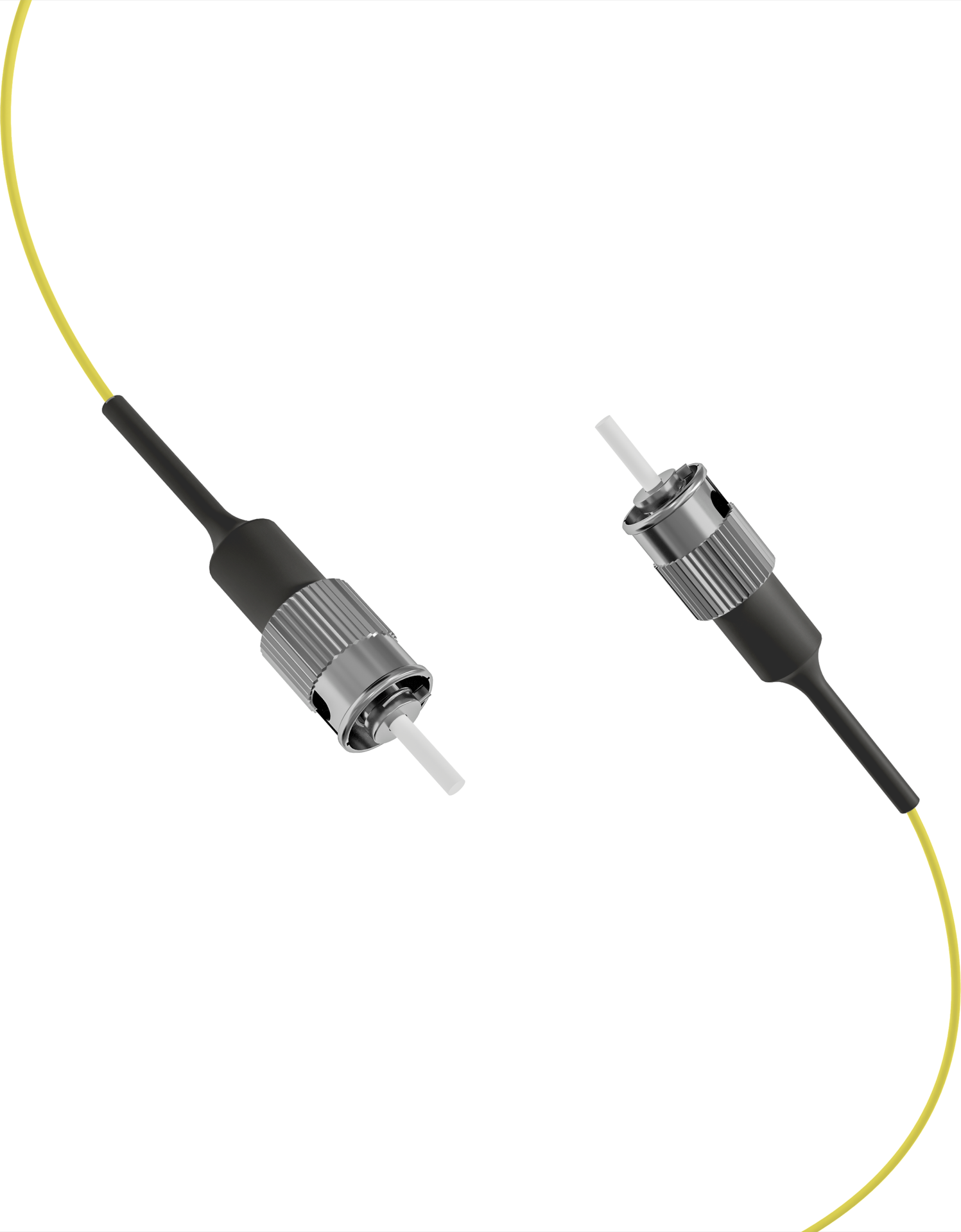 Faserpigtail FC OS2 G652D-Gelb 2m - 1 Stück