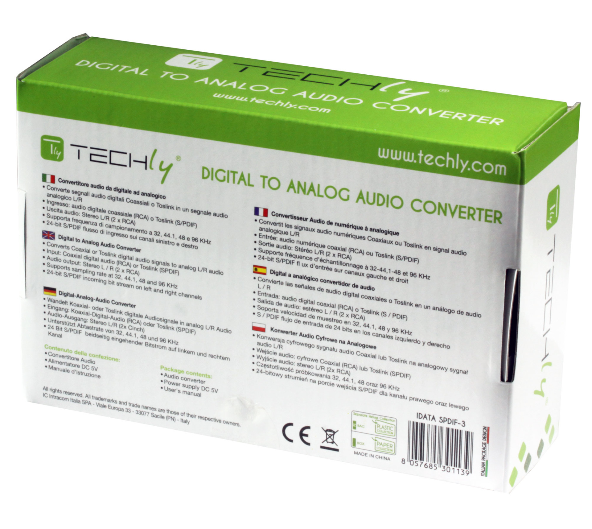 Digital Audio zu Analog Audio Konverter