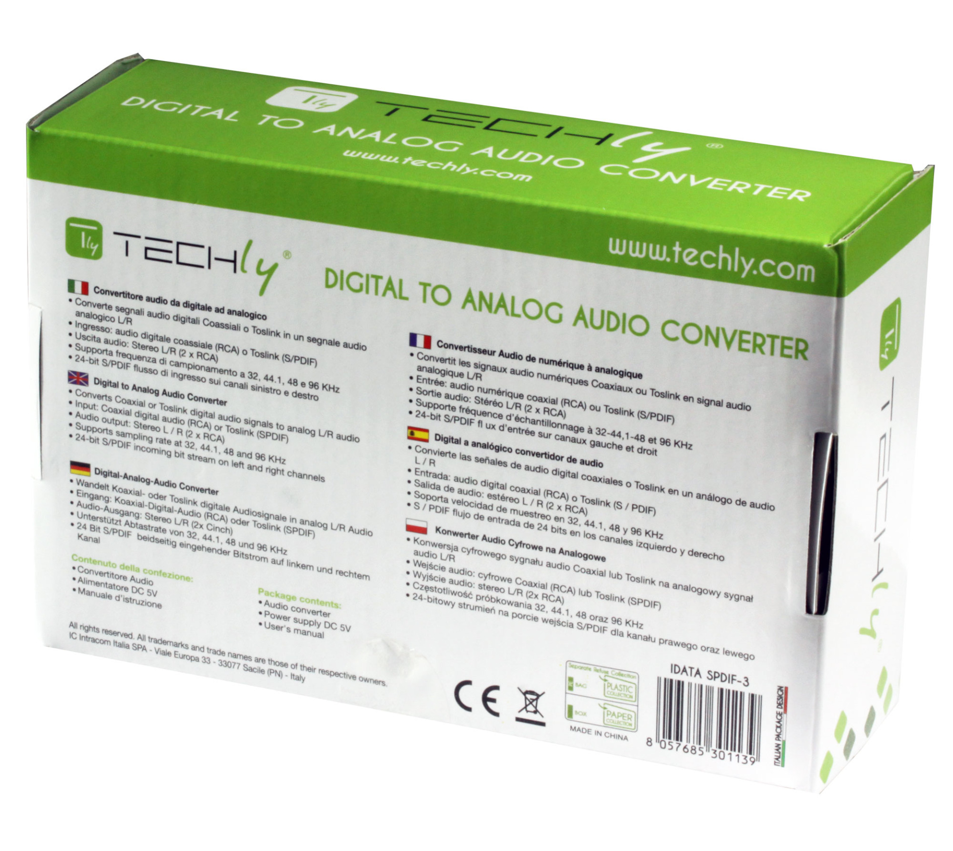 Digital Audio to Analog Audio Converter