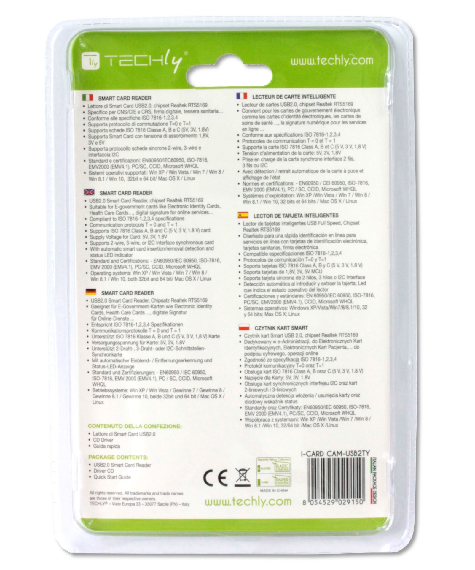 Chipkartenleser über USB 2.0