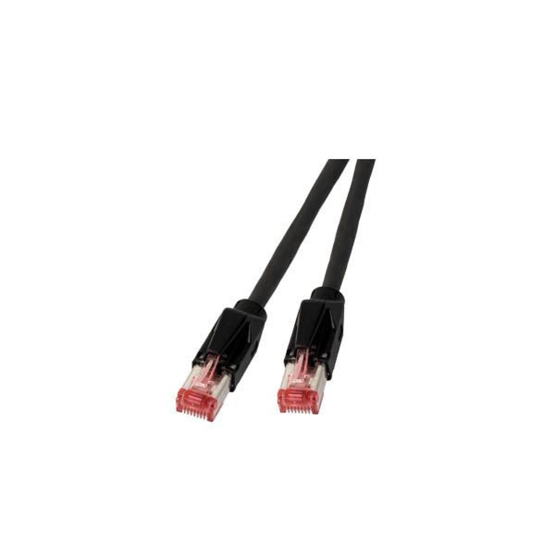 RJ45 Patchkabel S/FTP, Cat.6A, TM21, UC900, 1m, schwarz