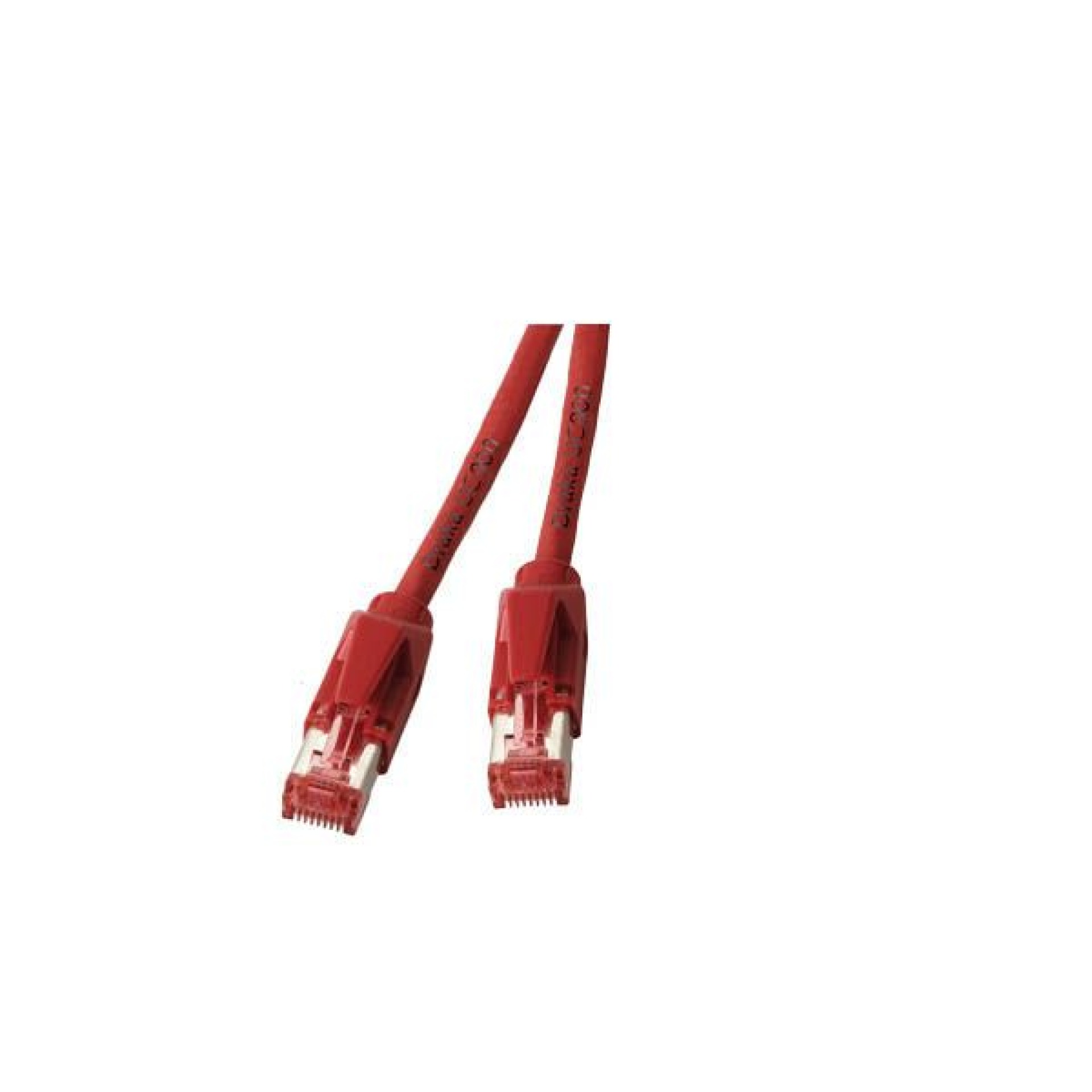 RJ45 Patchkabel S/FTP, Cat.6A, TM21, UC900, 1m, rot