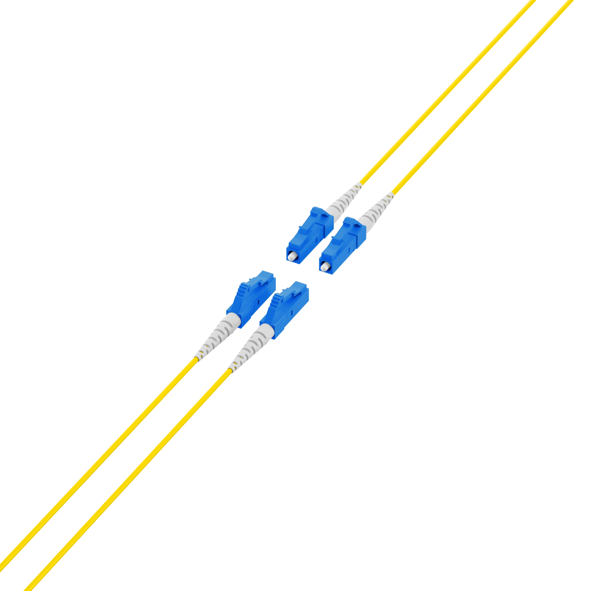 Trunkkabel U-DQ(ZN)BH OS2 4E (1x4) LC-LC,30m Dca LSZH G657A1