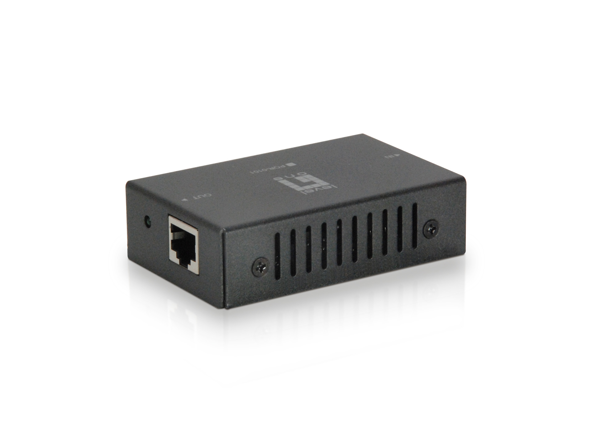 PoE+ Repeater, 802.3at/af 10/100Mbit, max. 100m